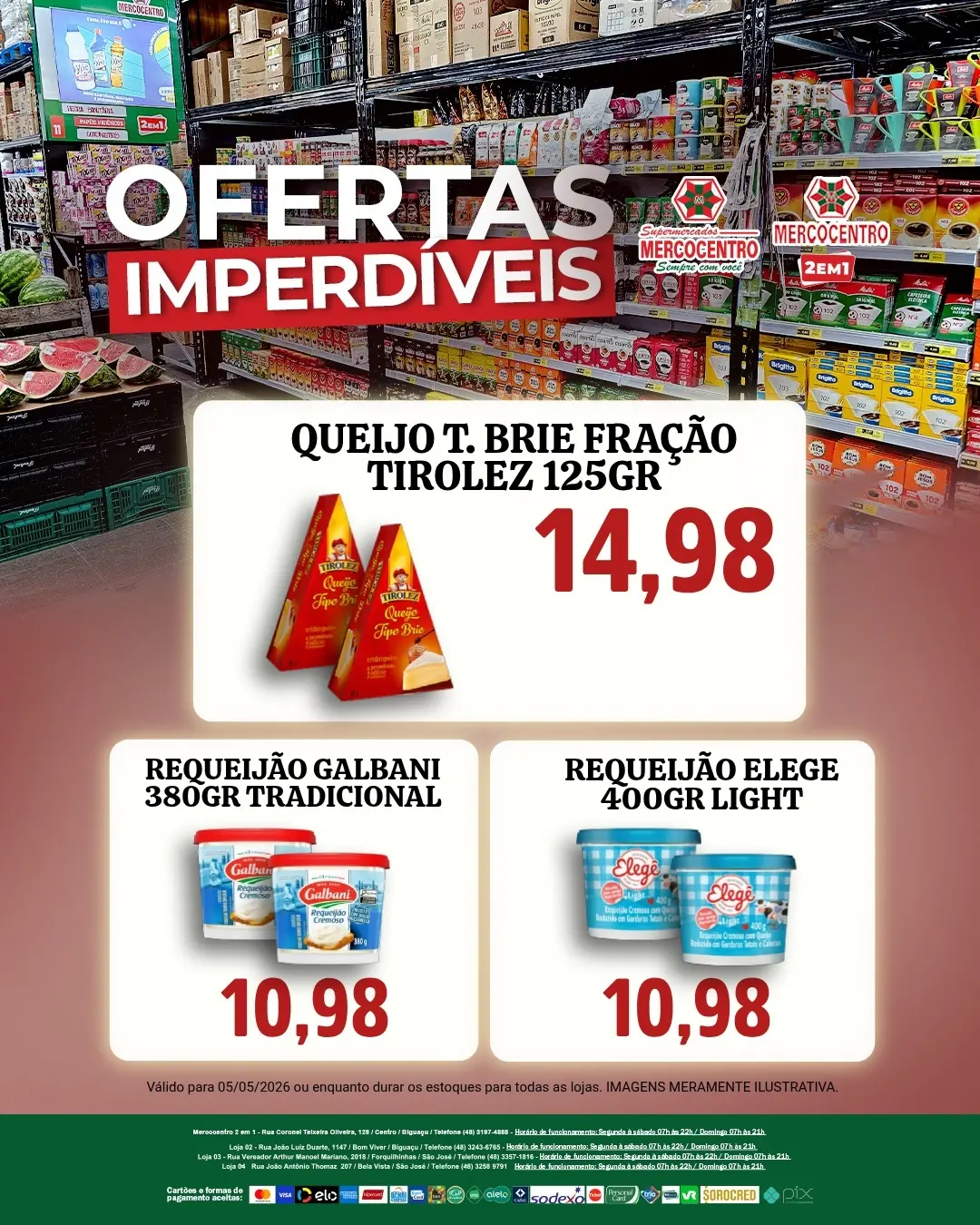 Ofertas SUPERMERCADOS MERCOCENTRO 🛒