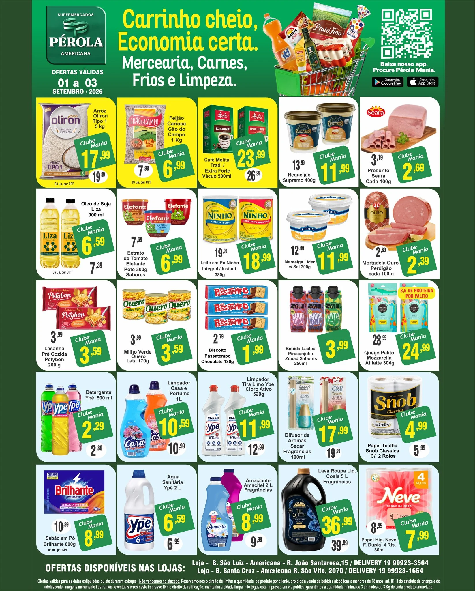Ofertas Supermercados Pérola Americana