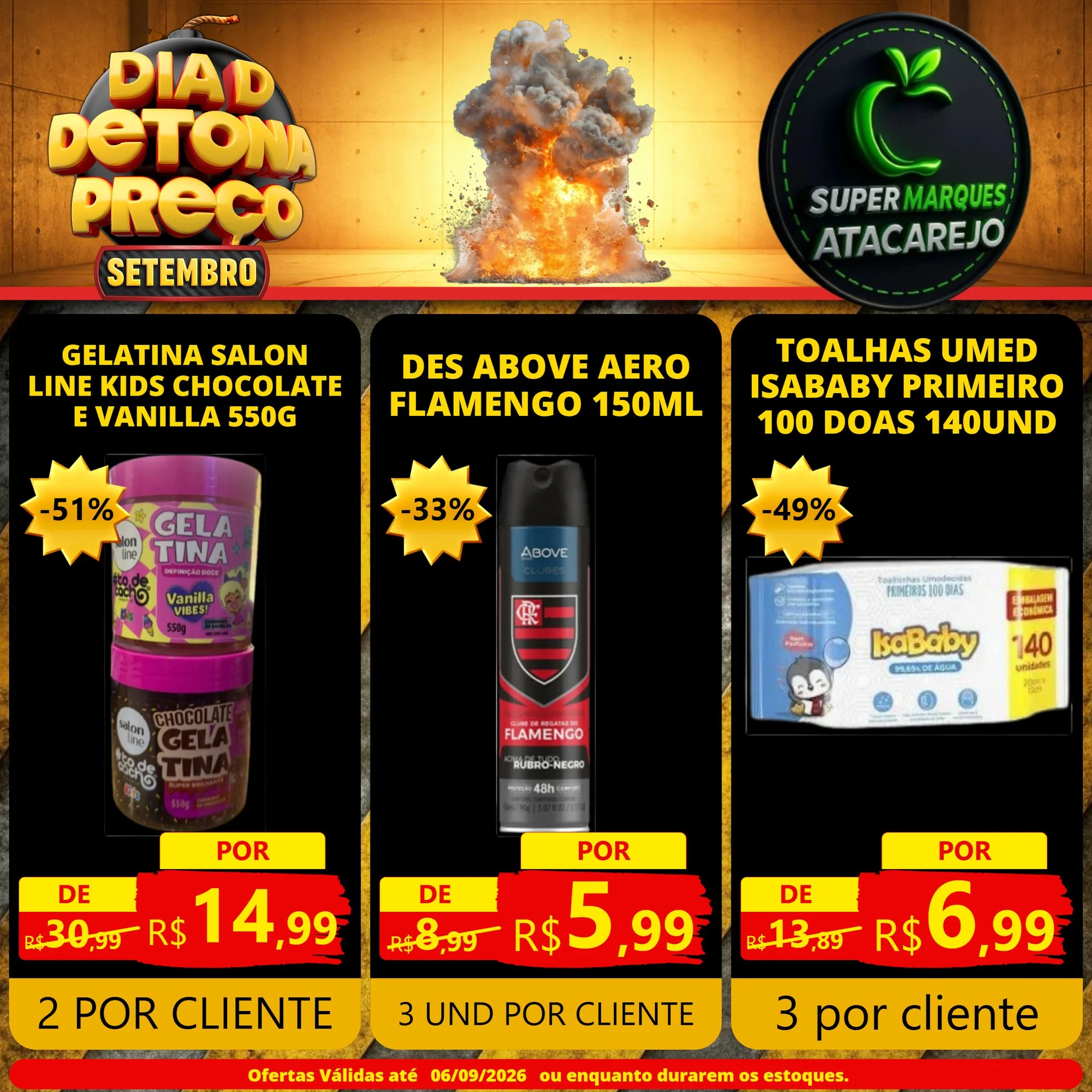 Ofertas Atacarejo Super Marques – 06/09/2026