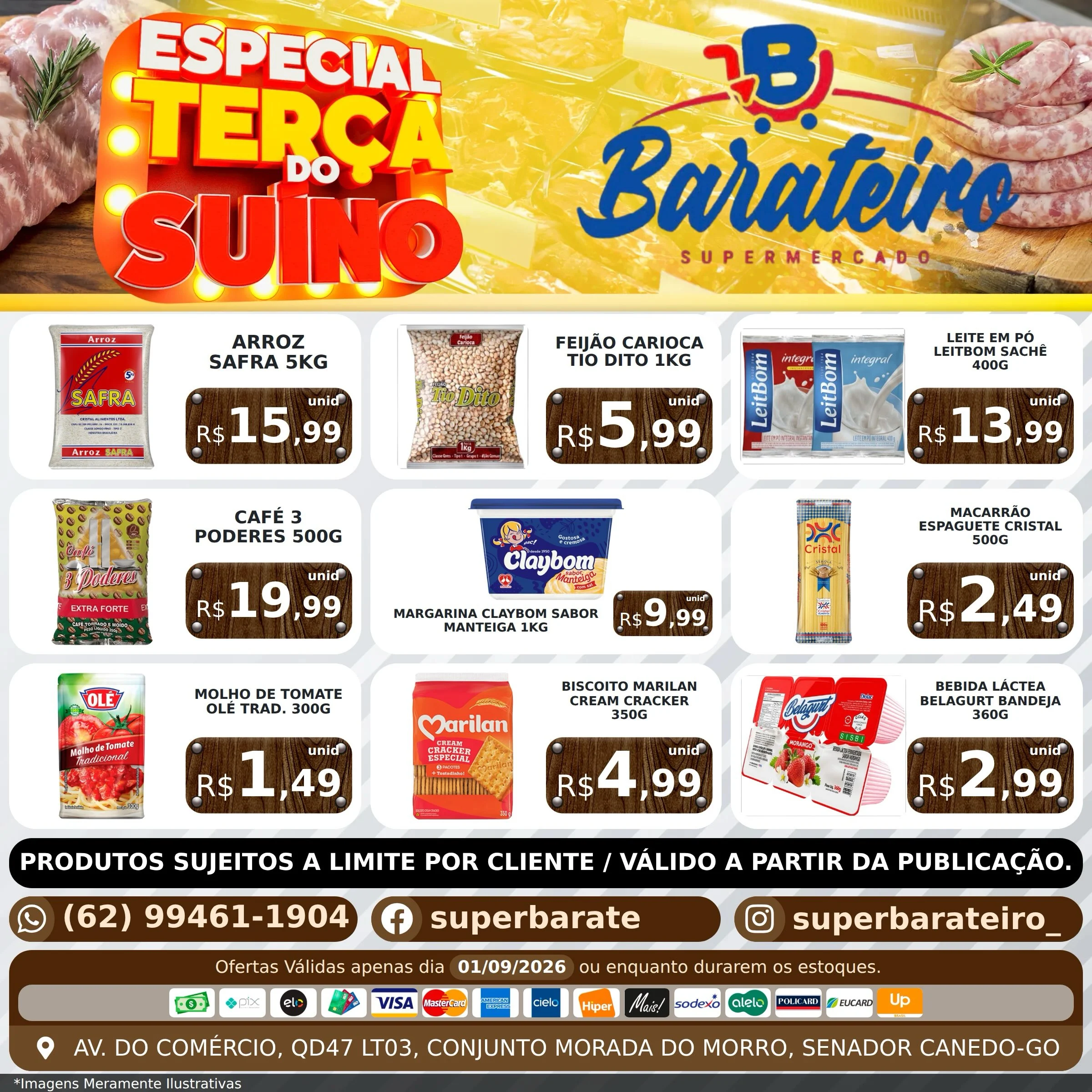 Ofertas Super Barateiro Supermercado