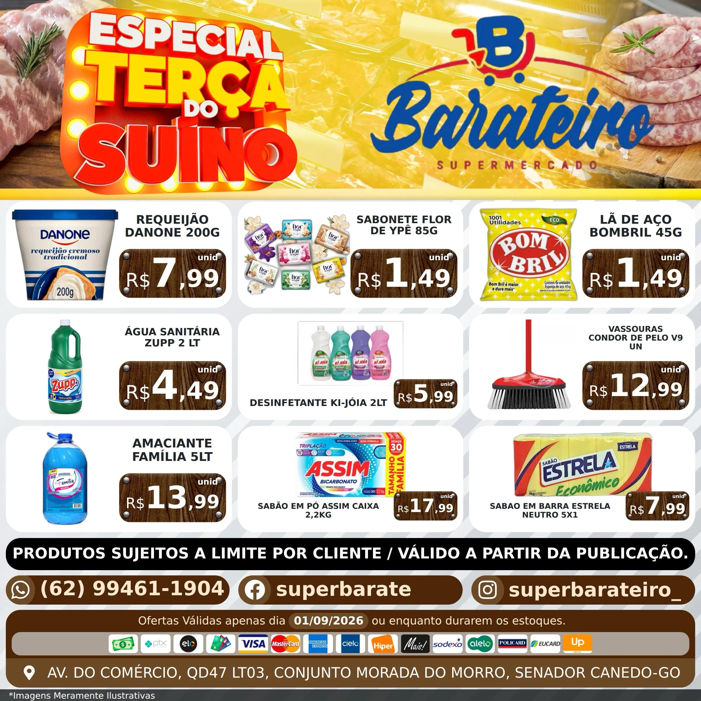Ofertas Super Barateiro Supermercado