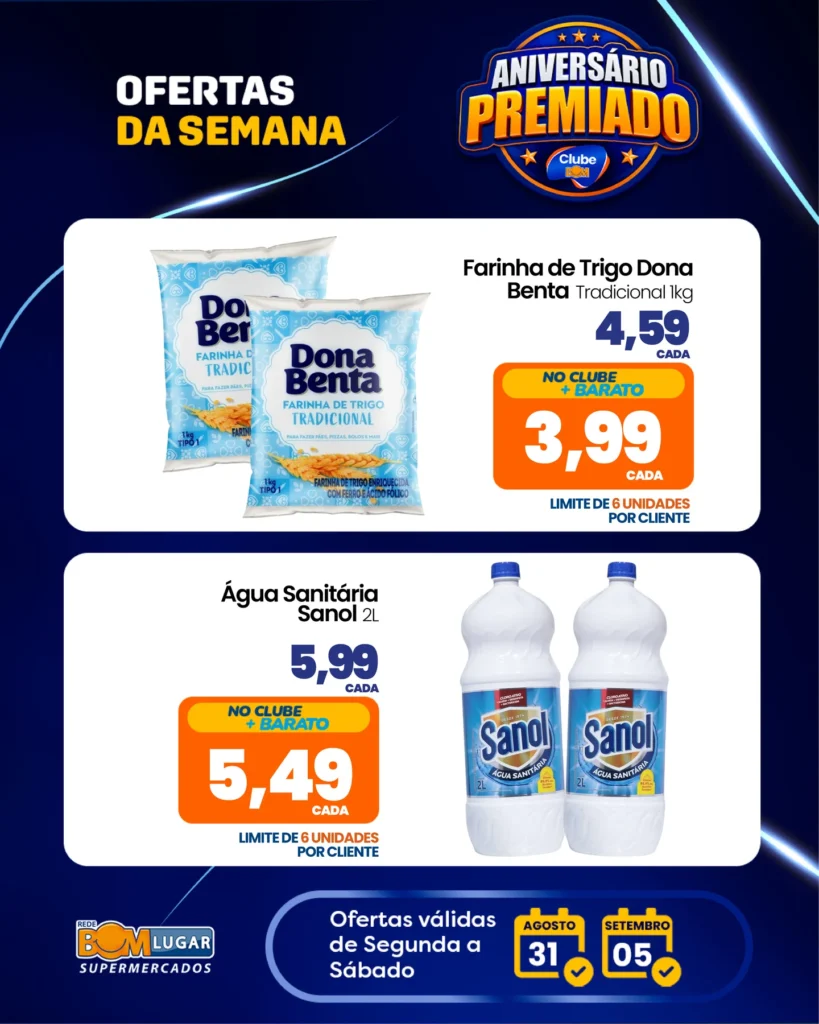Ofertas Rede Bom Lugar Supermercados – 05/09/2026
