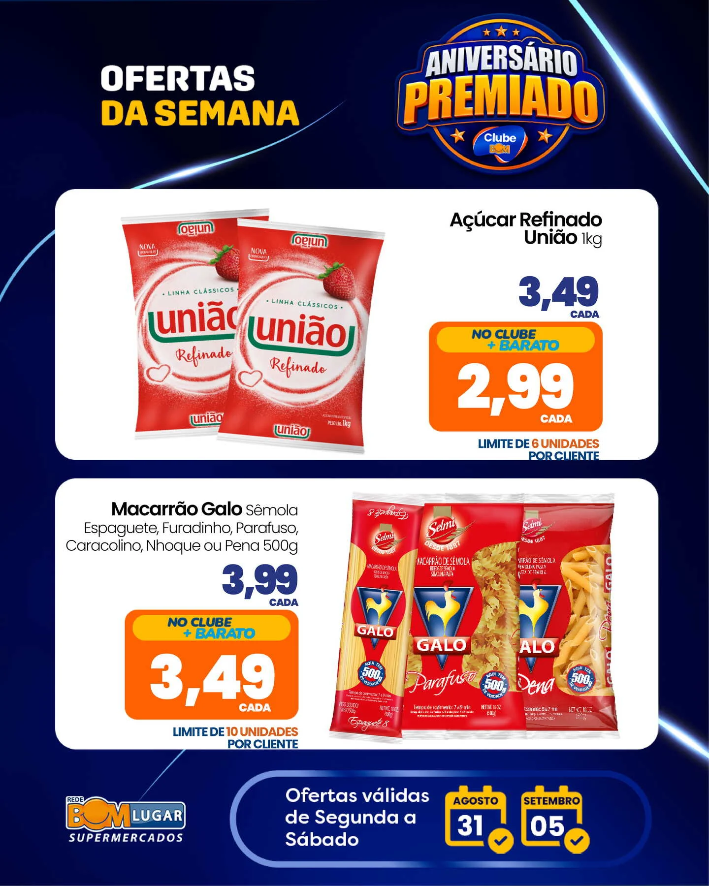 Ofertas Rede Bom Lugar Supermercados