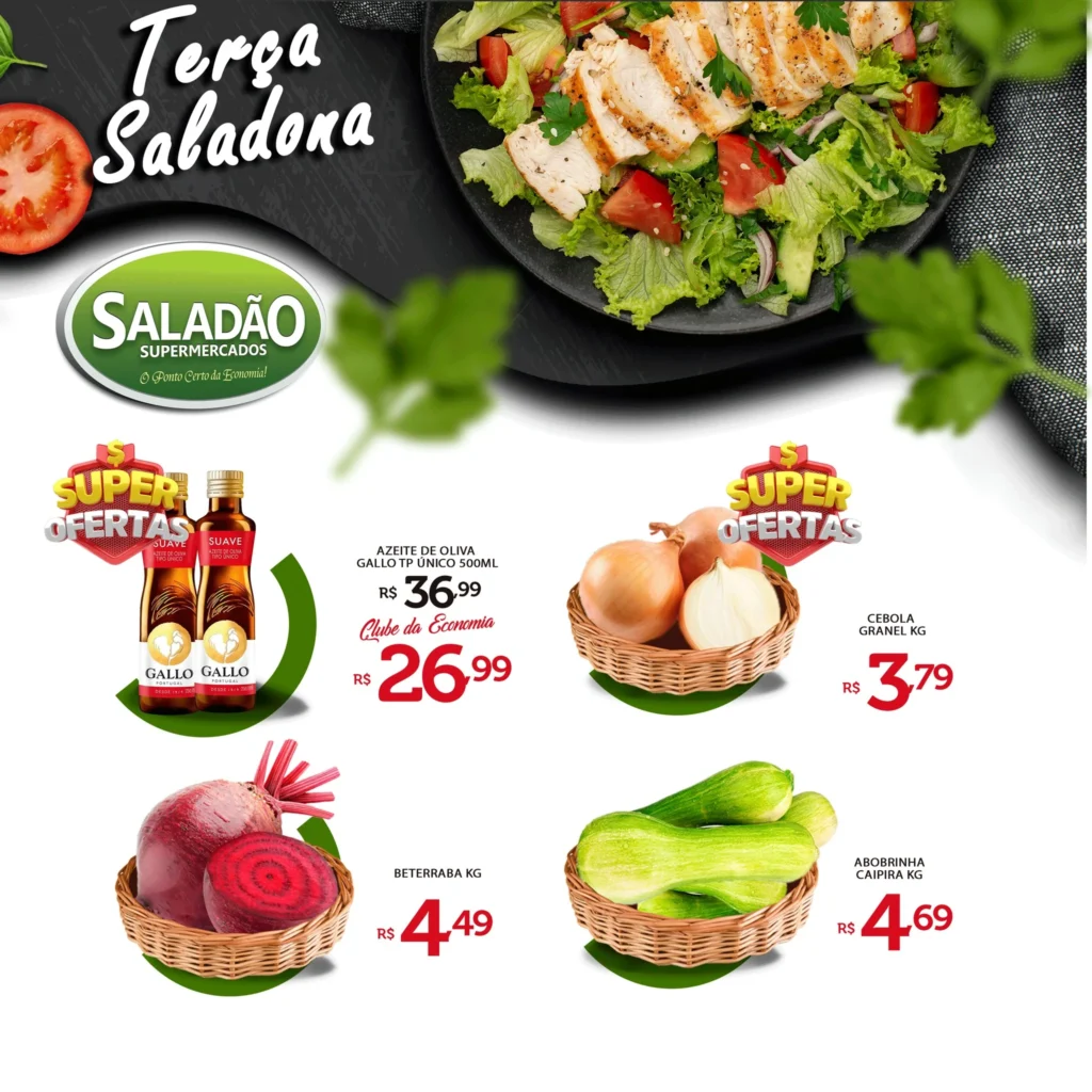 Ofertas Saladão Supermercados – 01/09/2026