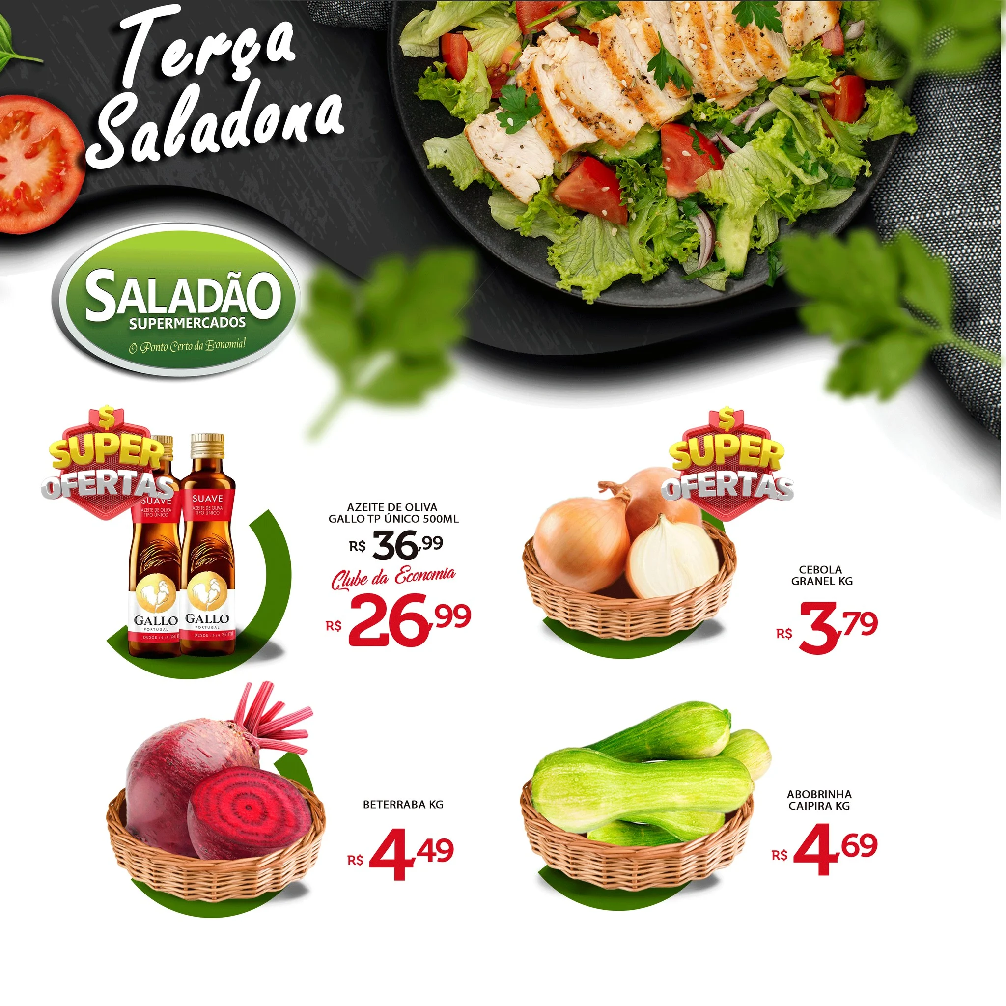 Ofertas Saladão Supermercados – 01/09/2026