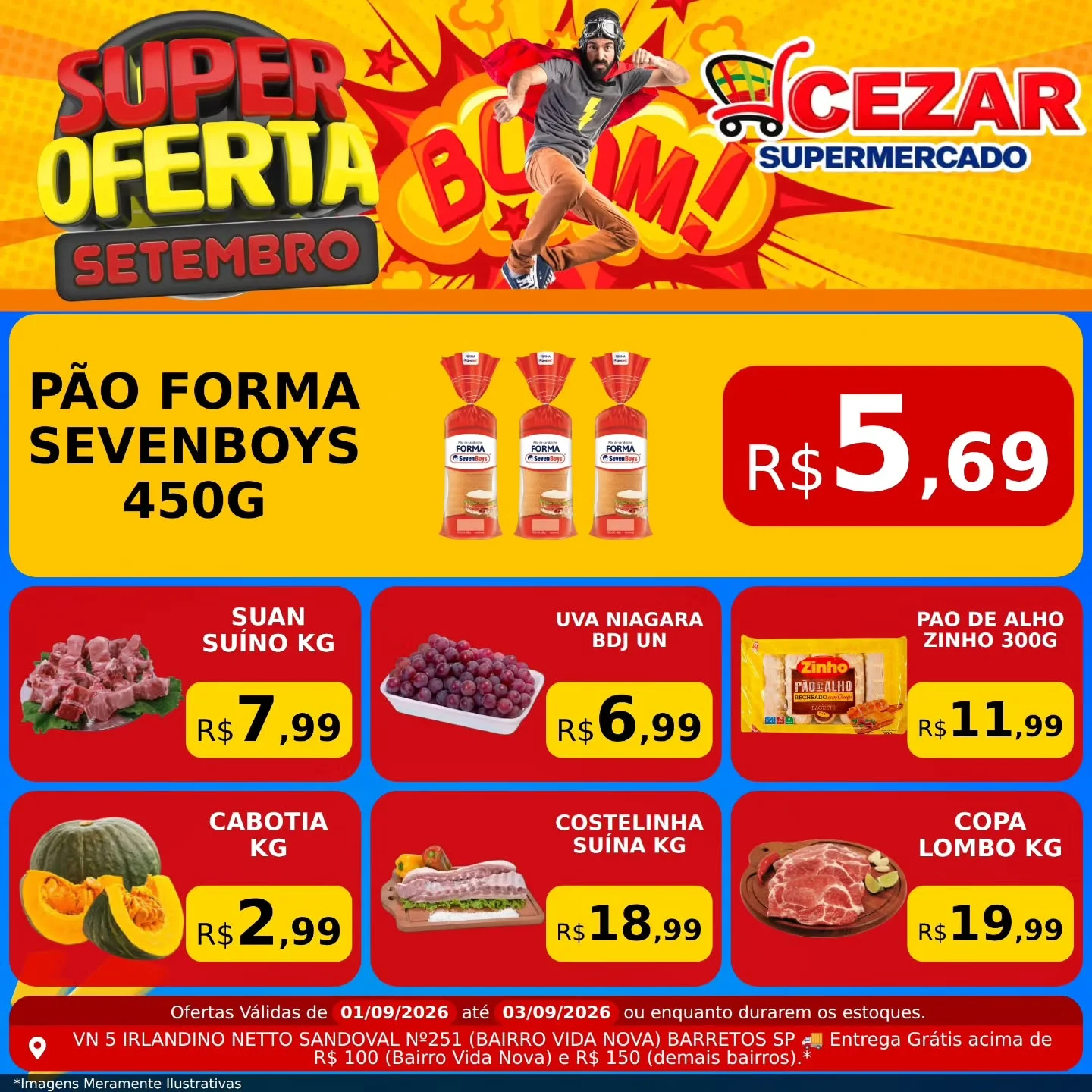 Ofertas Cezar Supermercado