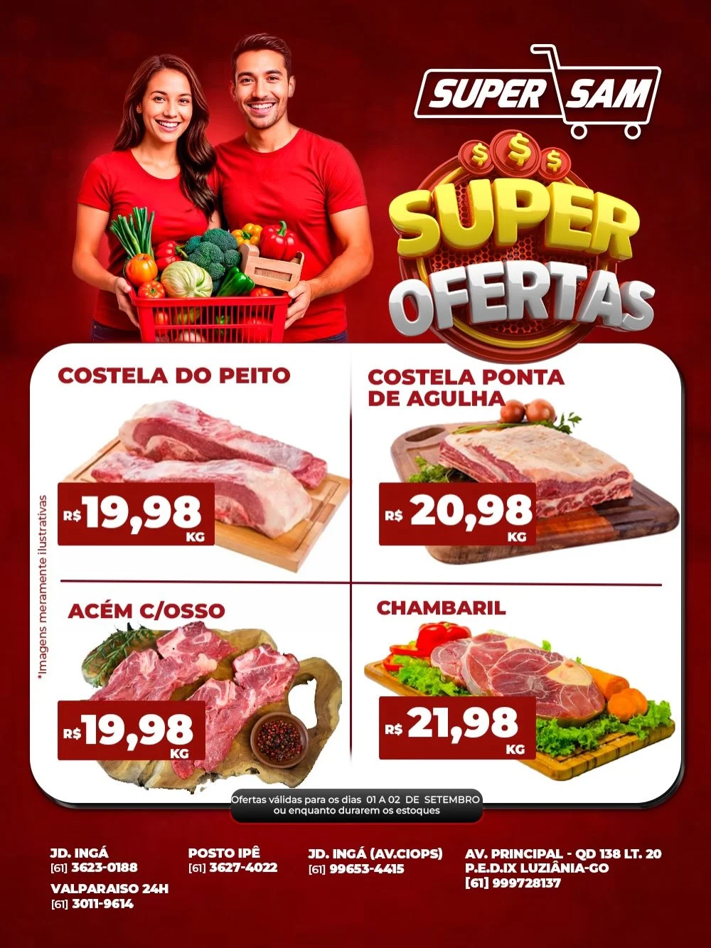 Ofertas Rede Supersam – 02/09/2026