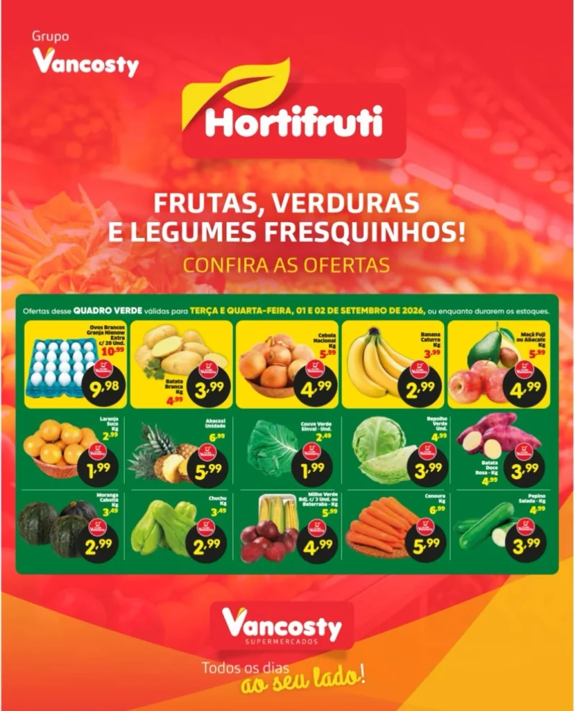 Ofertas Vancosty – 02/09/2026 Ofertas Vancosty – 02/09/2026