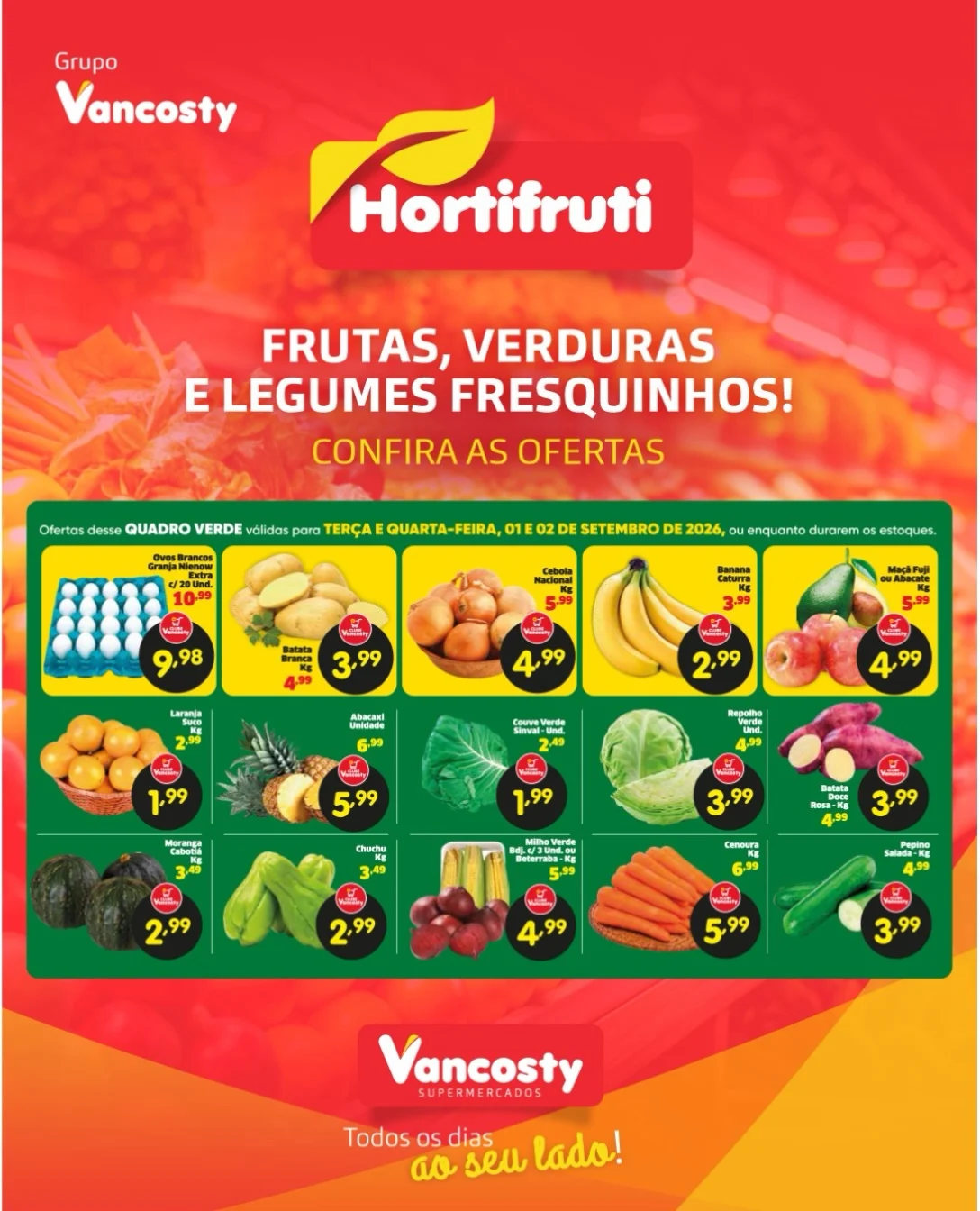 Ofertas Vancosty – 02/09/2026