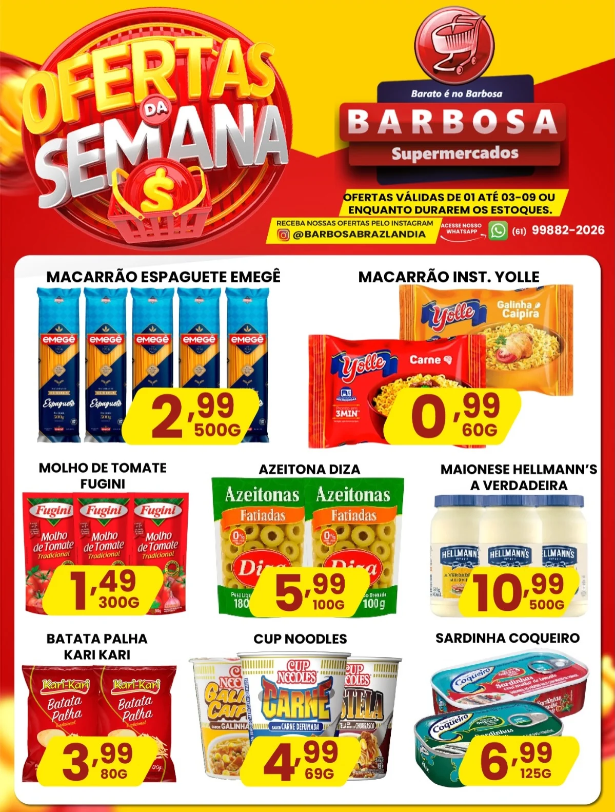 Ofertas SUPERMERCADOS BARBOSA 🛒