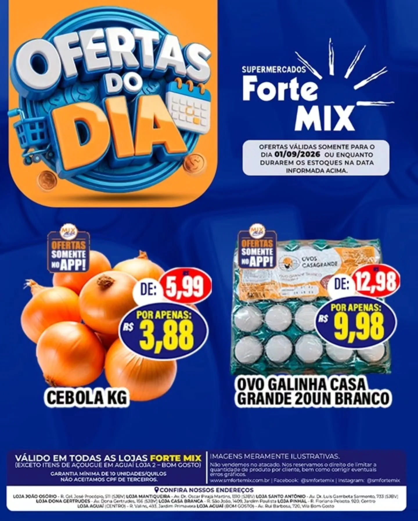 Ofertas Supermercados Forte Mix – 01/09/2026