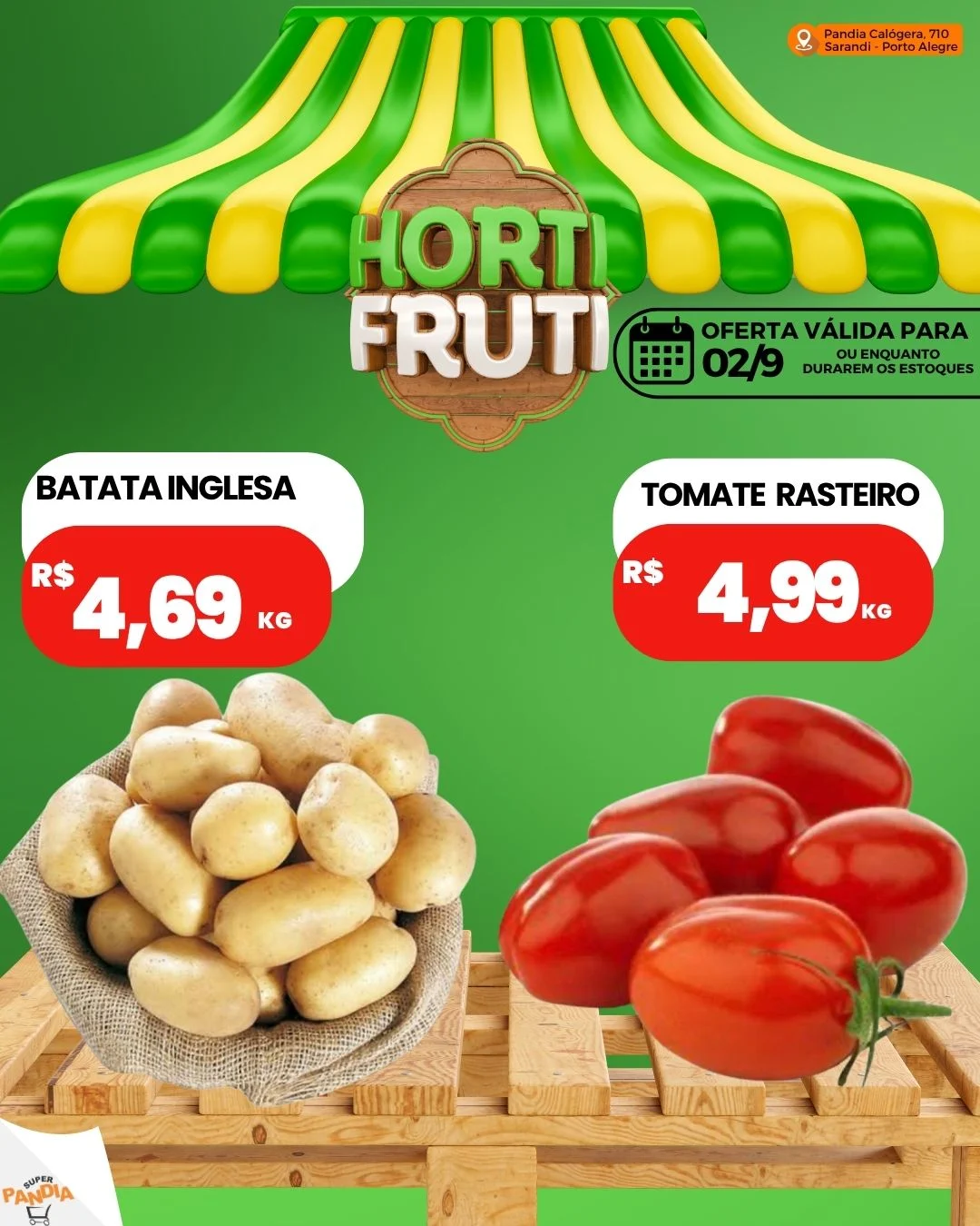 Ofertas Super Pandia | Sarandi, Porto Alegre – 02/09/2026