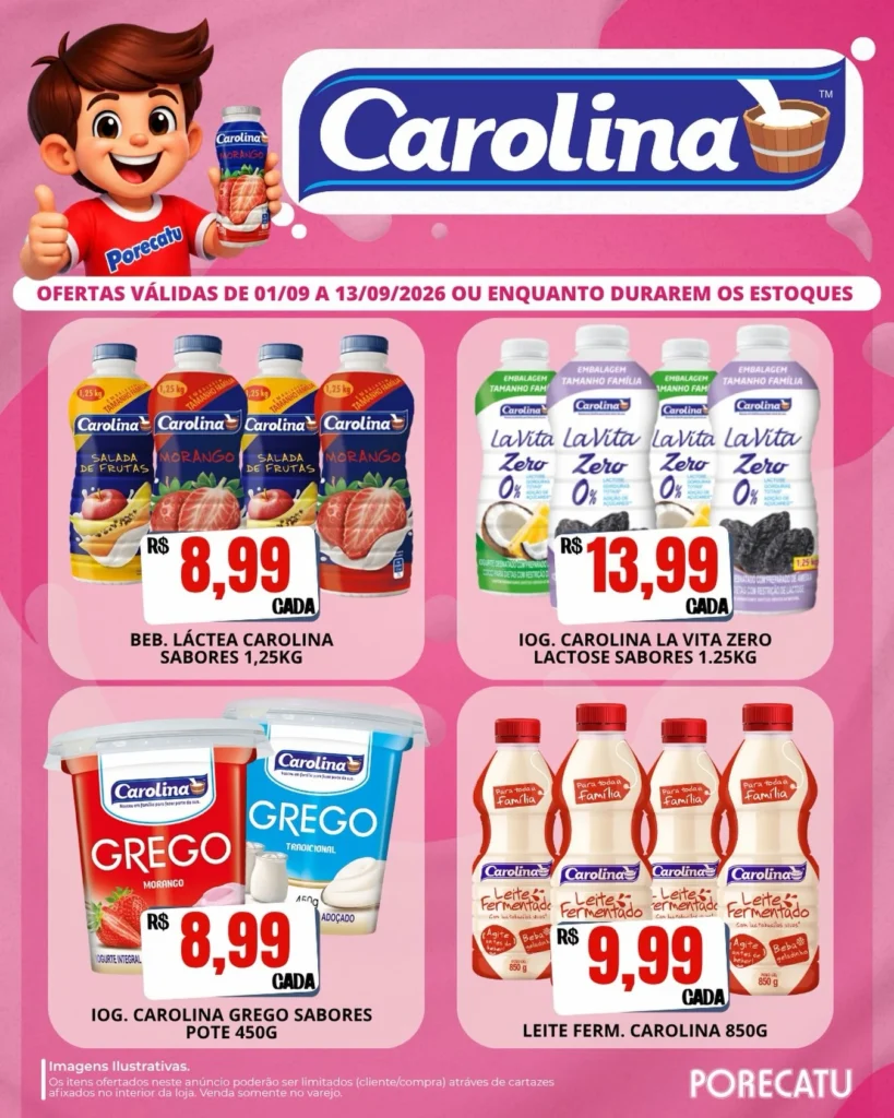 Ofertas Super Porecatu – 13/09/2026 Ofertas Super Porecatu – 13/09/2026