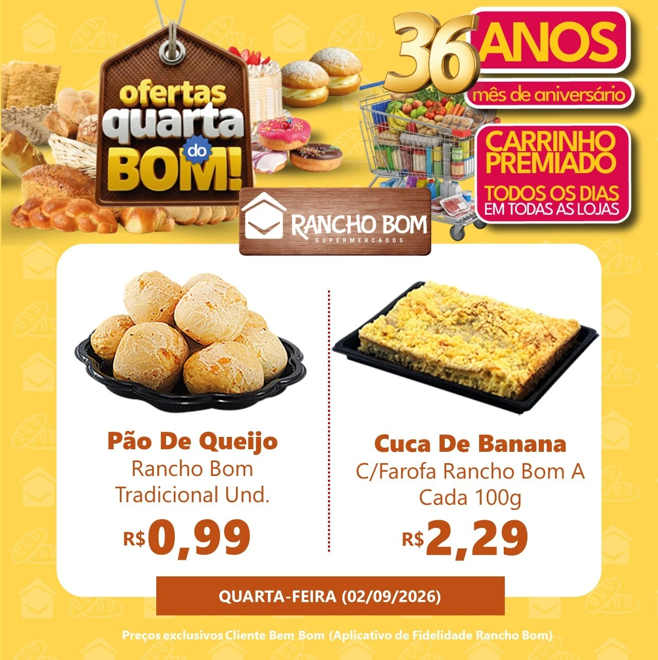 Ofertas Rancho Bom Supermercados