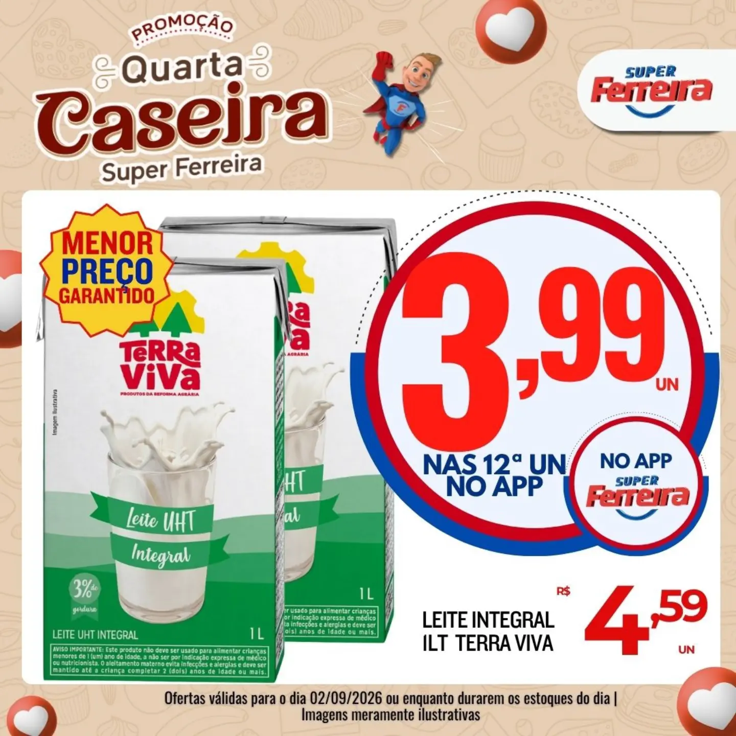 Ofertas Super Ferreira – 02/09/2026