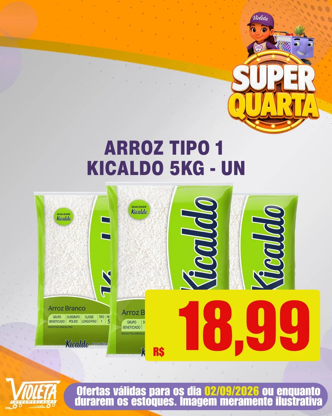 Ofertas Supermercado Violeta Oficial – 02/09/2026