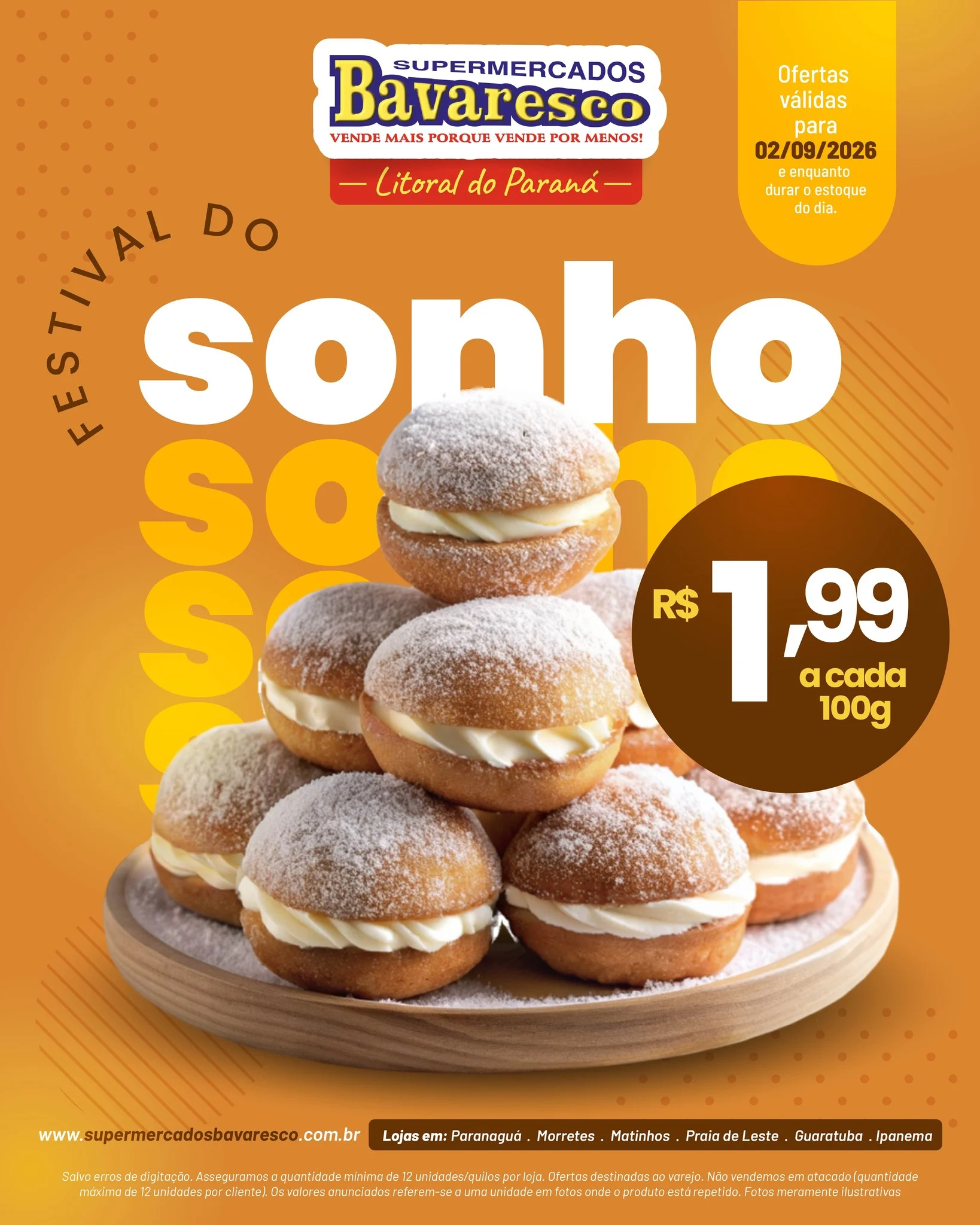Ofertas Supermercados Bavaresco – 02/09/2026