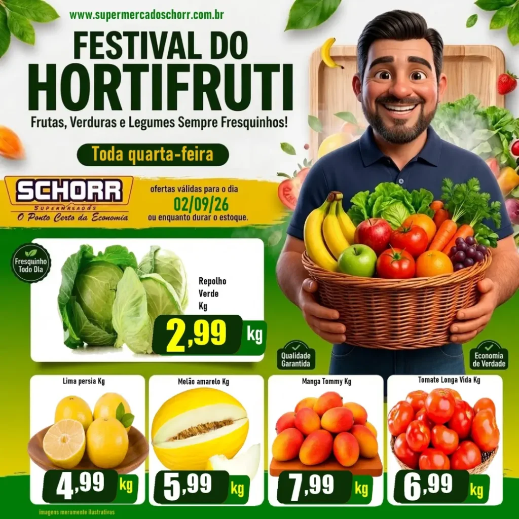 Ofertas Schorr supermercado – 02/09/2026 Ofertas Schorr supermercado – 02/09/2026