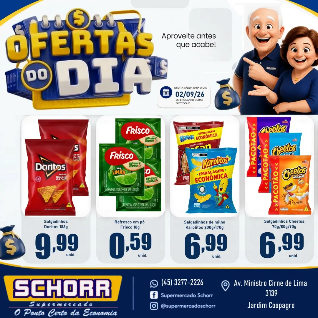 Ofertas Schorr supermercado