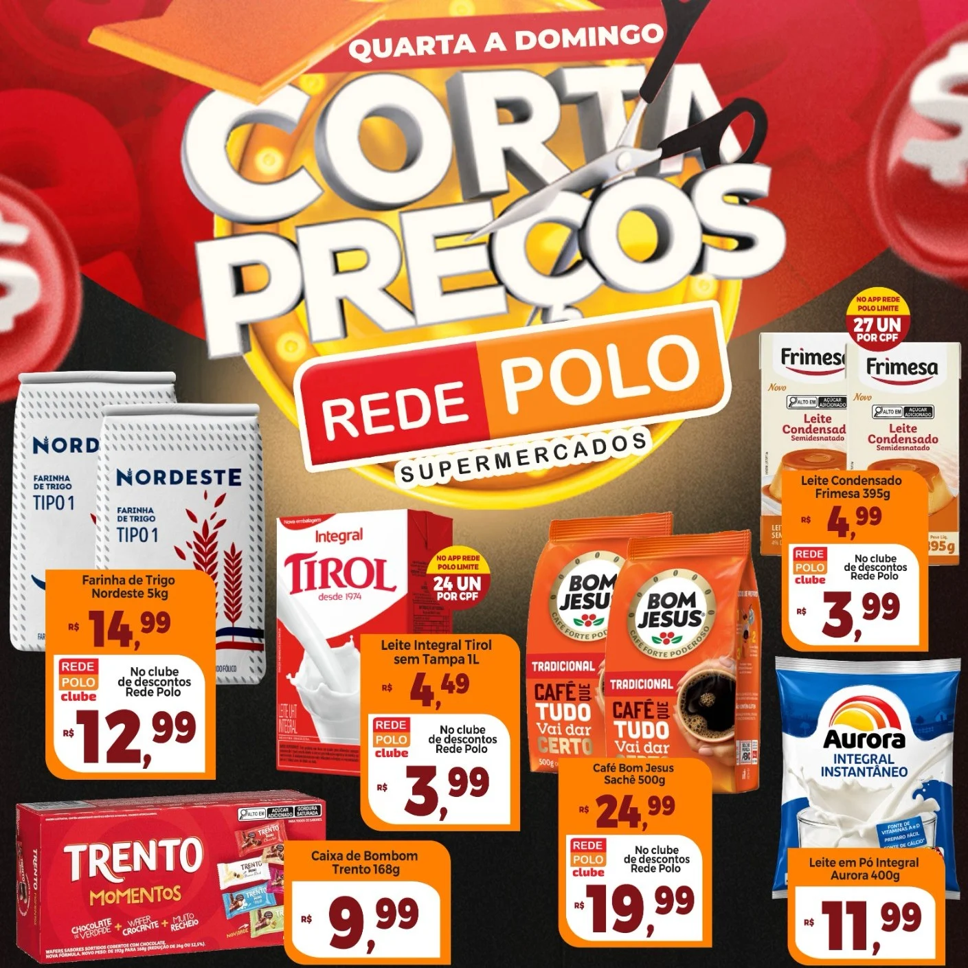 Ofertas Rede Polo Farroupilha – 06/09/2026