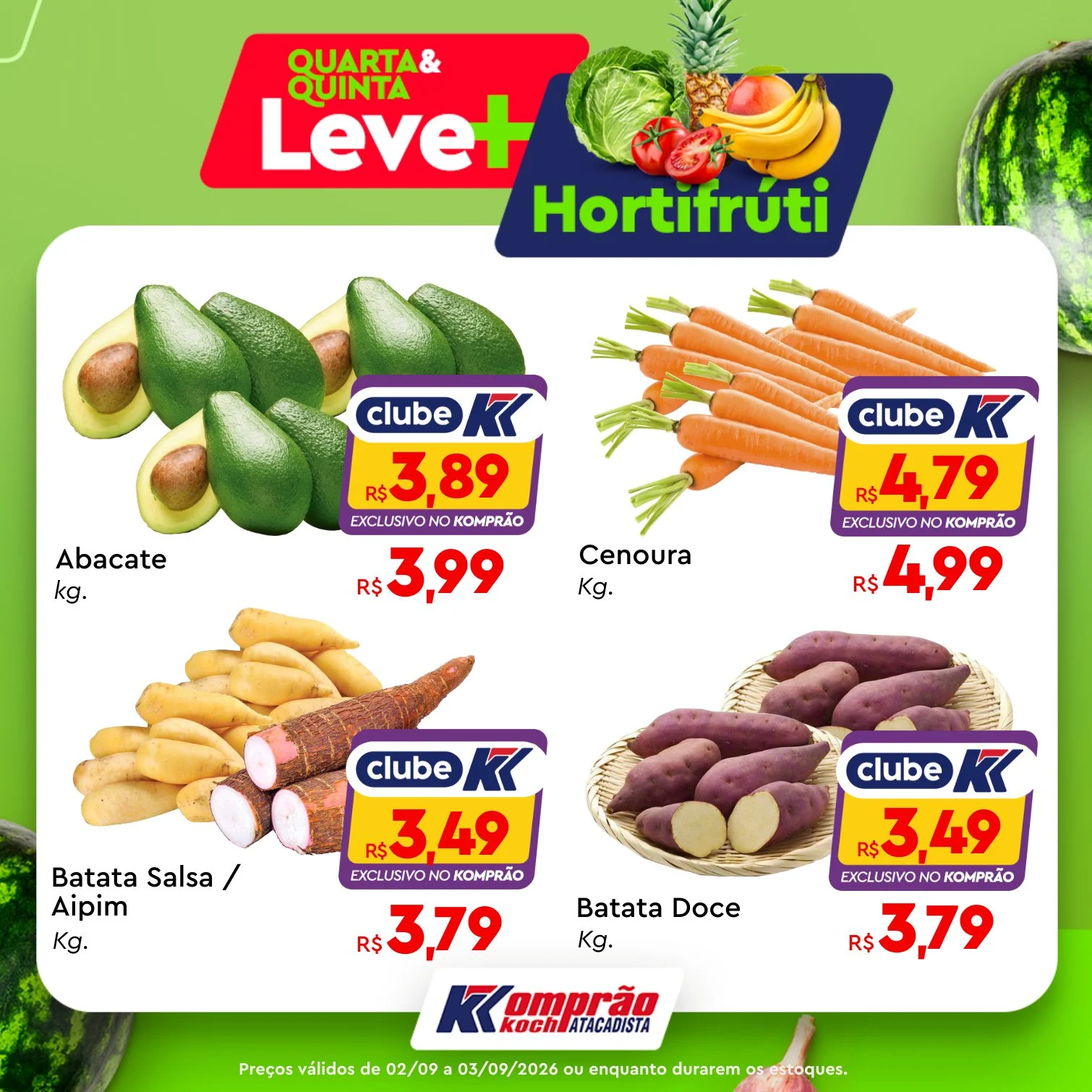 Ofertas Komprão Koch Atacadista