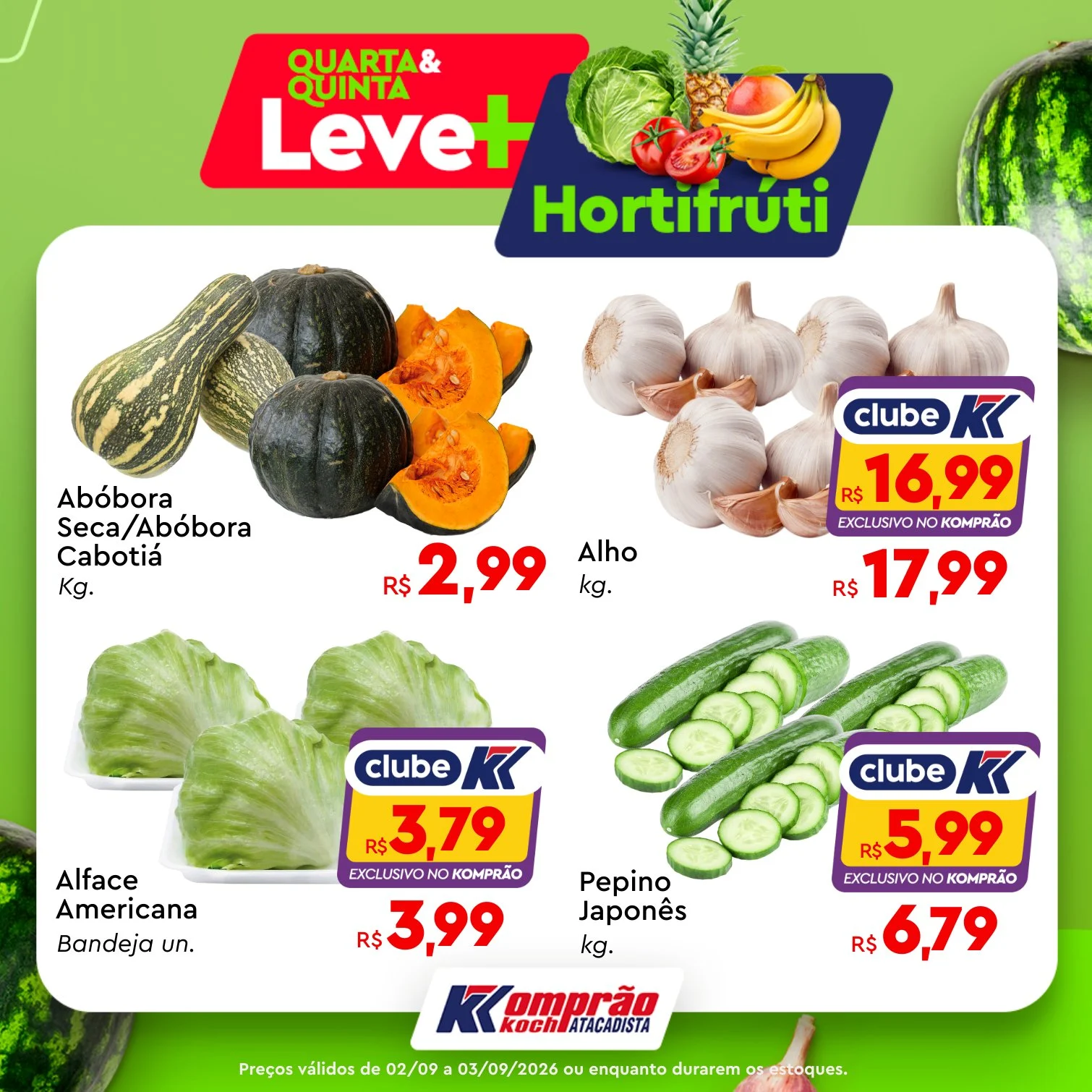 Ofertas Komprão Koch Atacadista