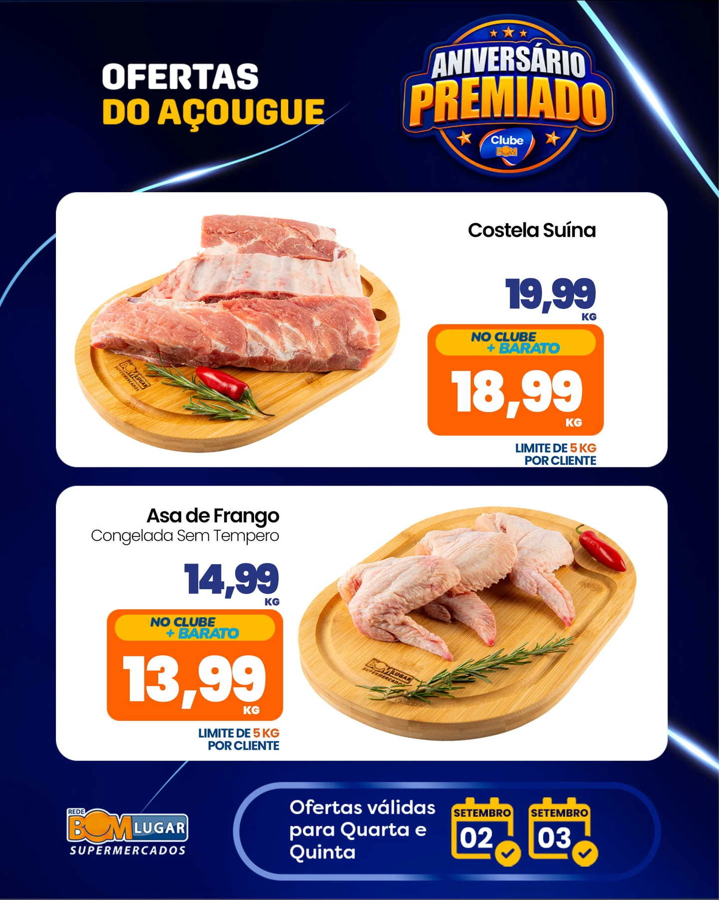 Ofertas Rede Bom Lugar Supermercados