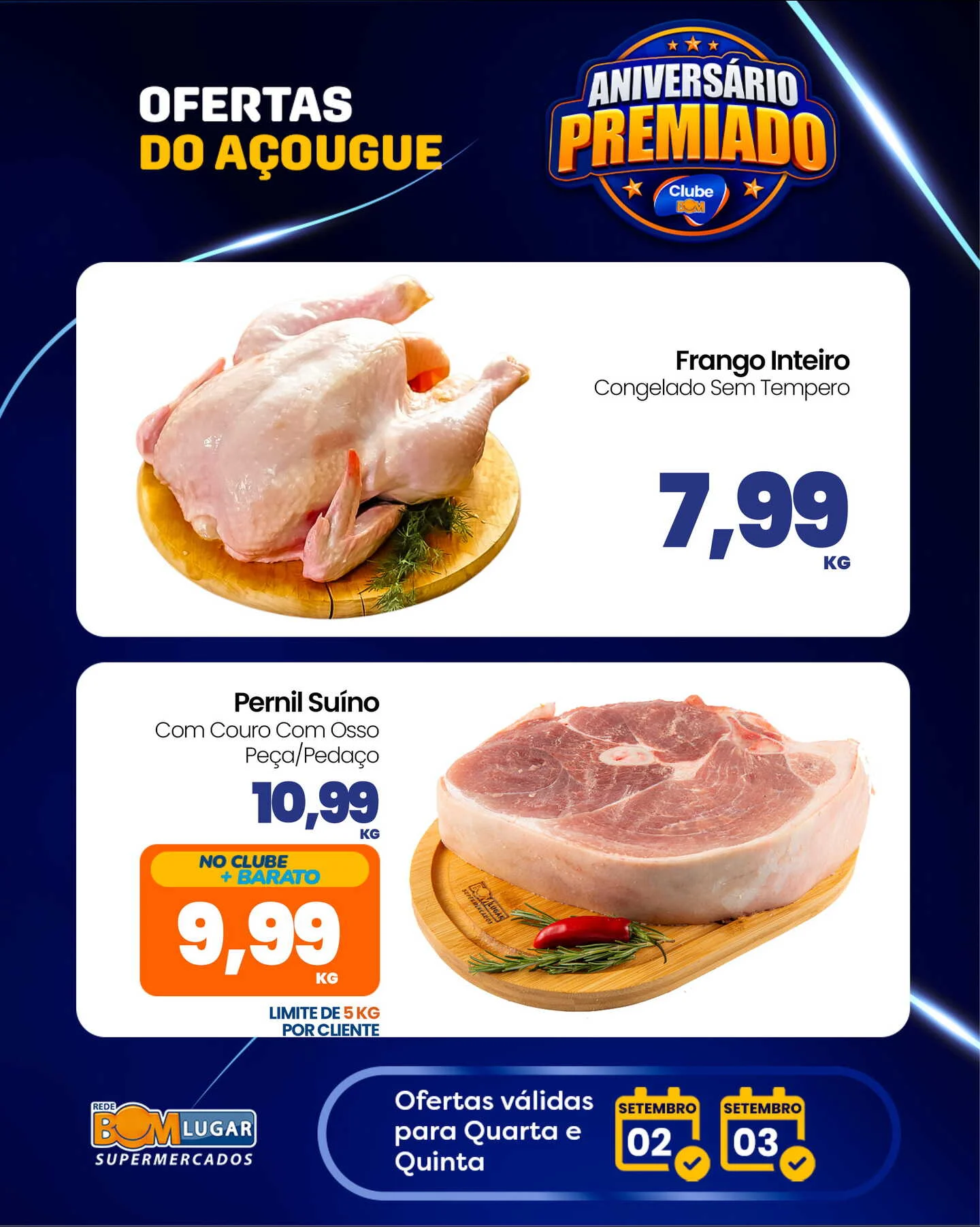 Ofertas Rede Bom Lugar Supermercados