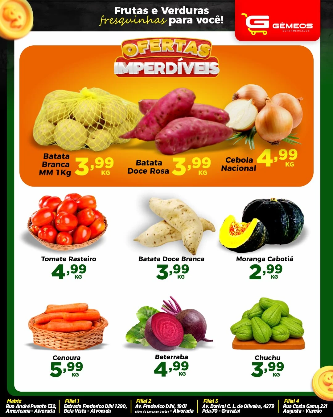 Ofertas Gemeos supermercado
