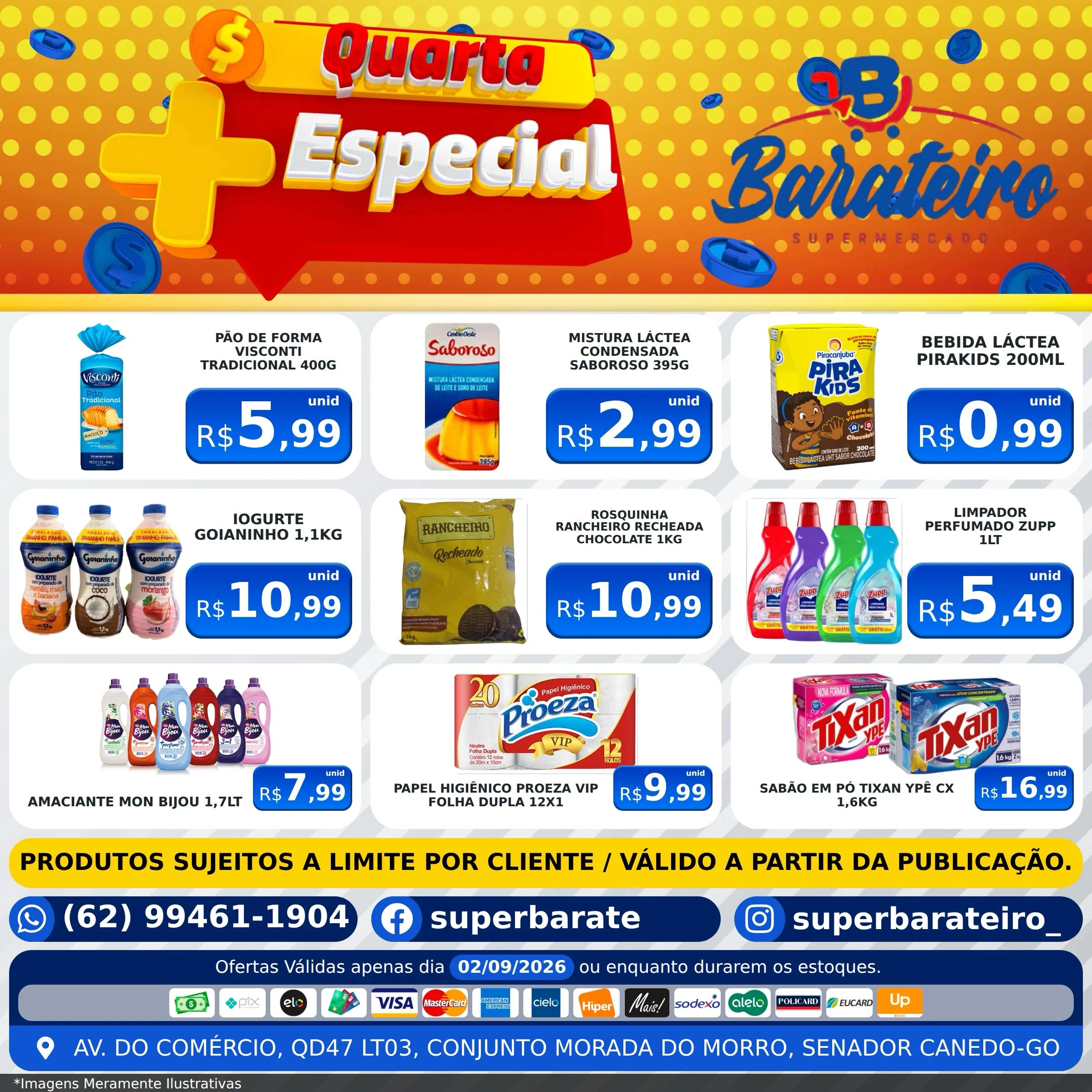 Ofertas Super Barateiro Supermercado
