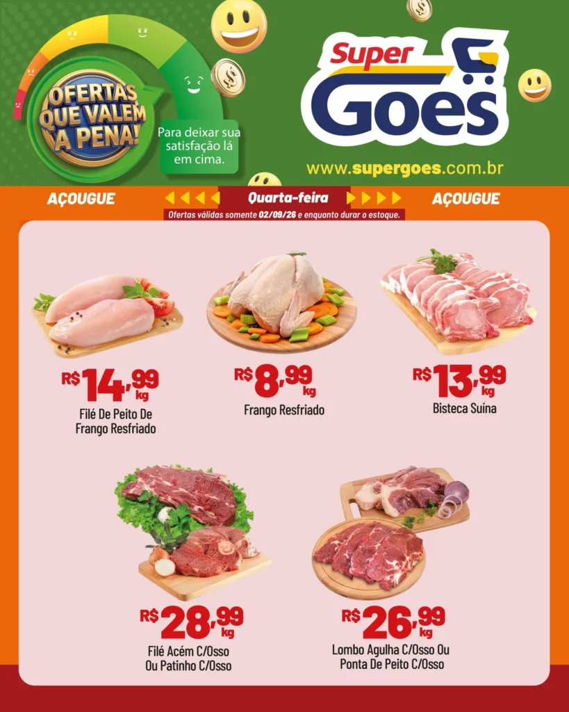 Ofertas Supermercados Goes – 02/09/2026