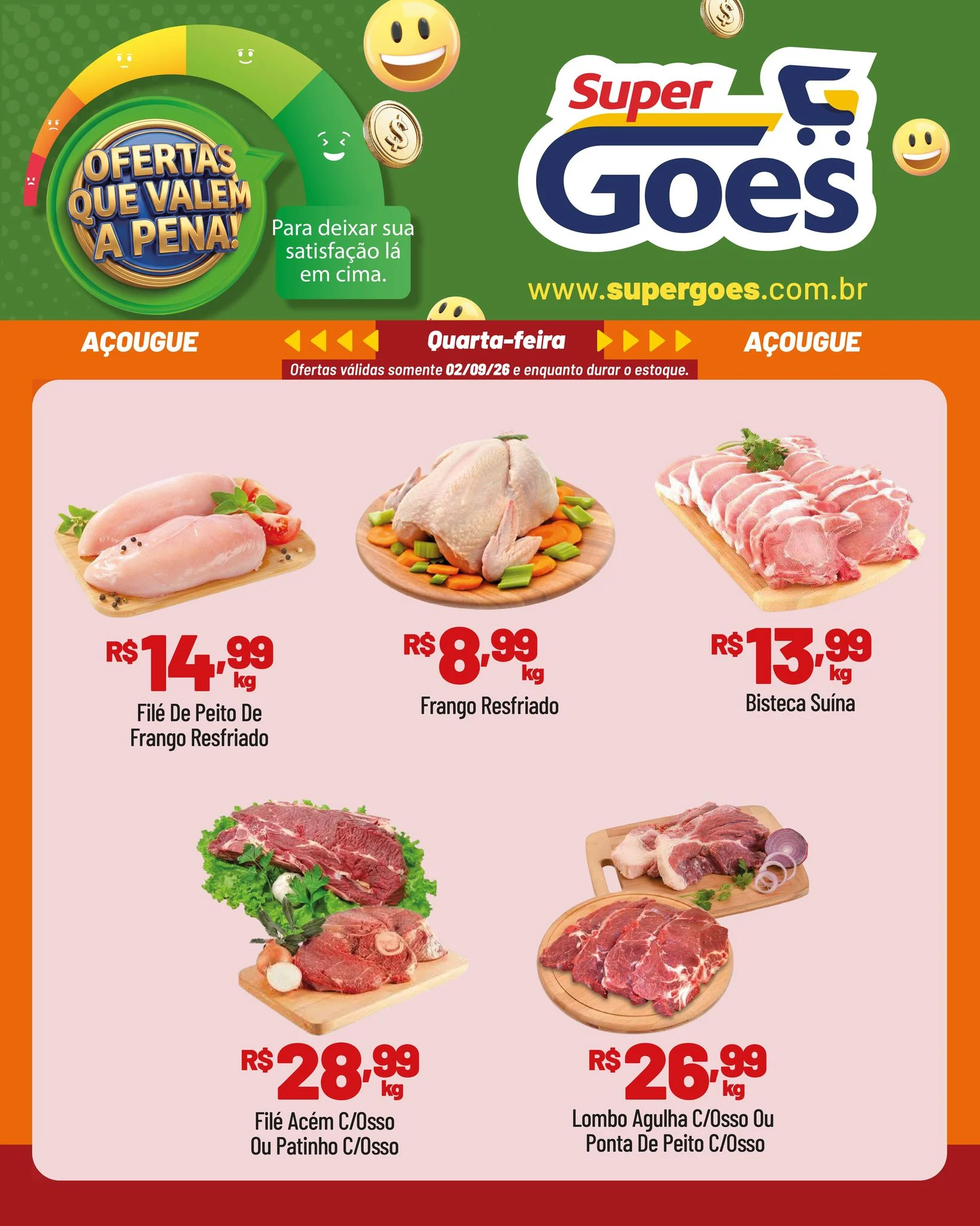 Ofertas Supermercados Goes – 02/09/2026