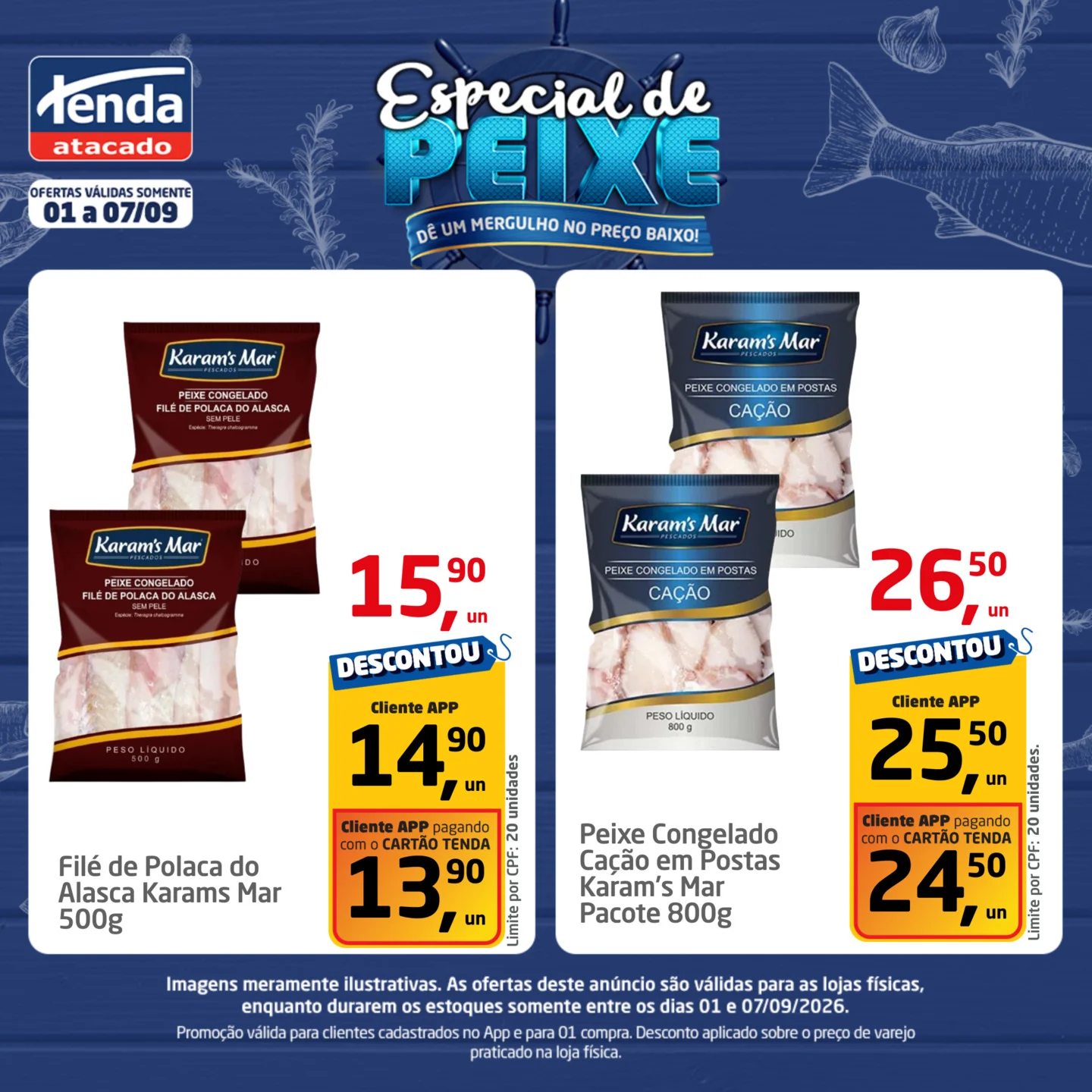 Ofertas Tenda Atacado – 07/09/2026