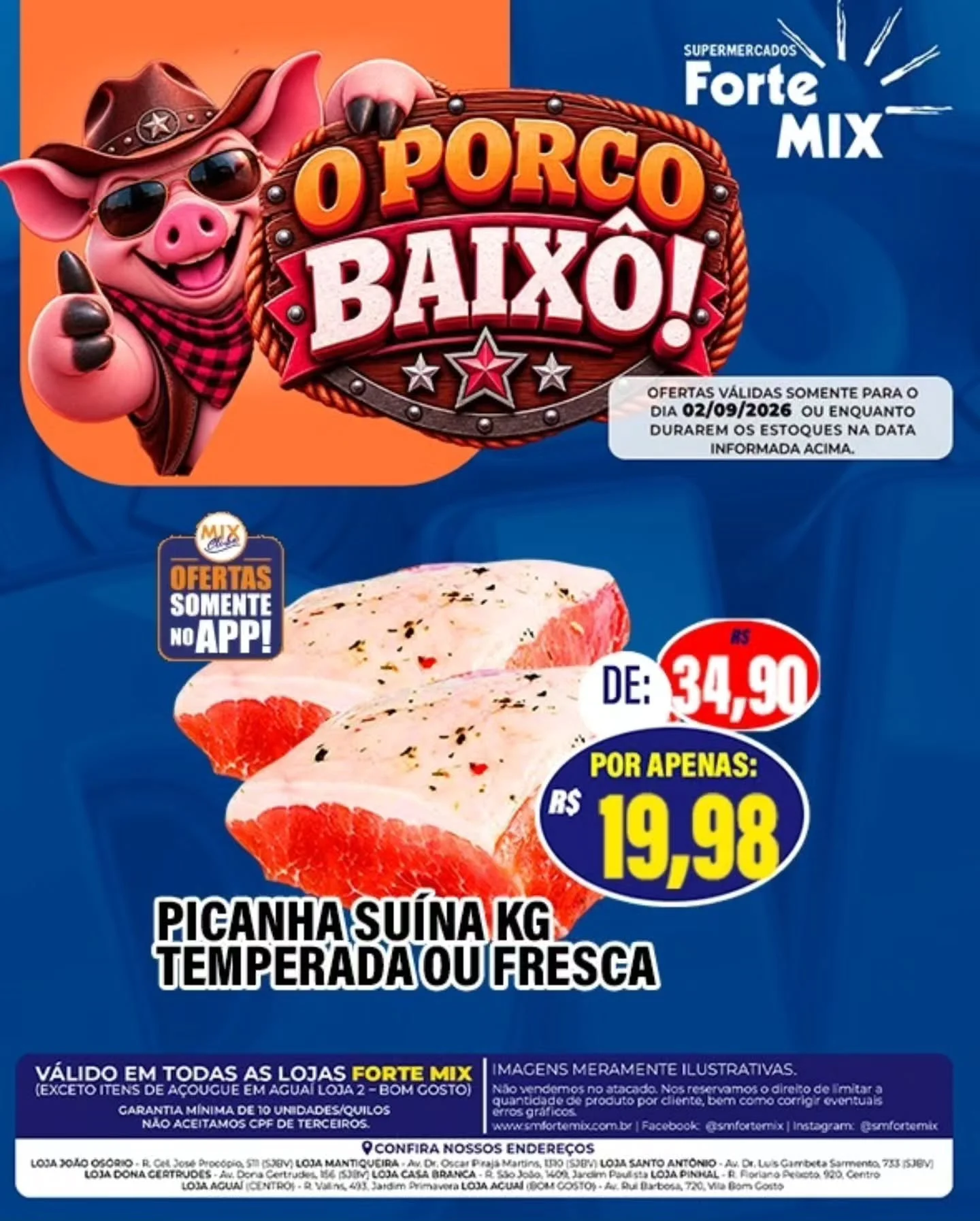Ofertas Supermercados Forte Mix – 02/09/2026