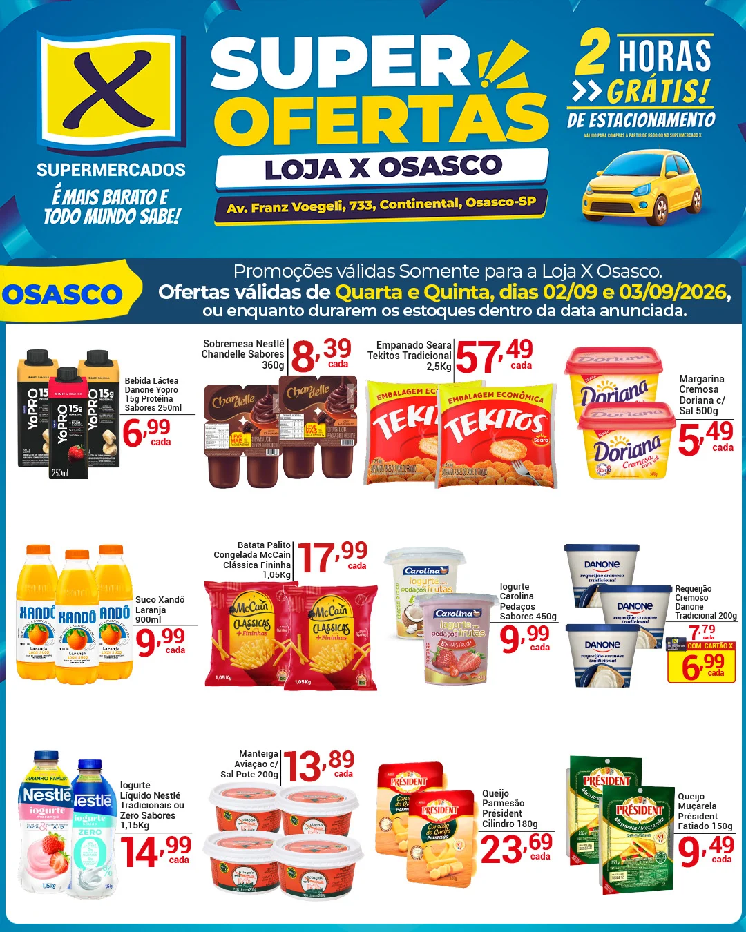 Ofertas Rede X Supermercados
