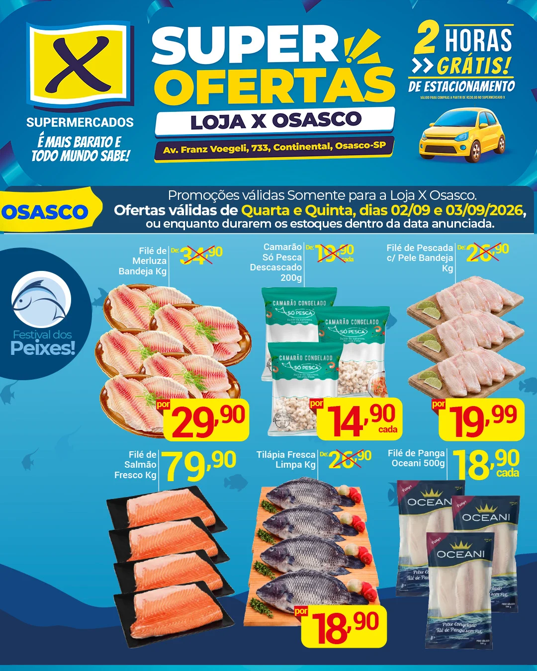 Ofertas Rede X Supermercados