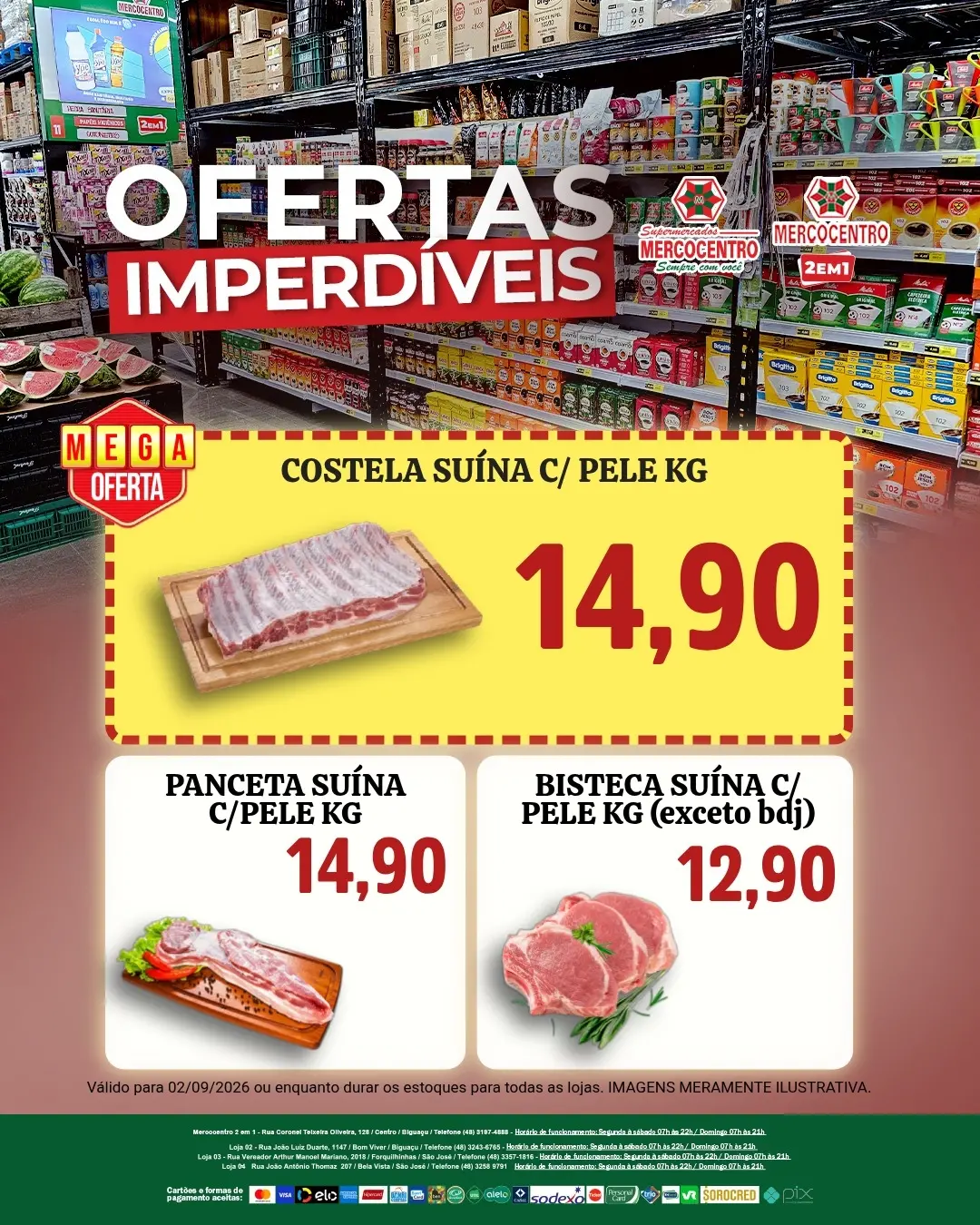 Ofertas SUPERMERCADOS MERCOCENTRO 🛒