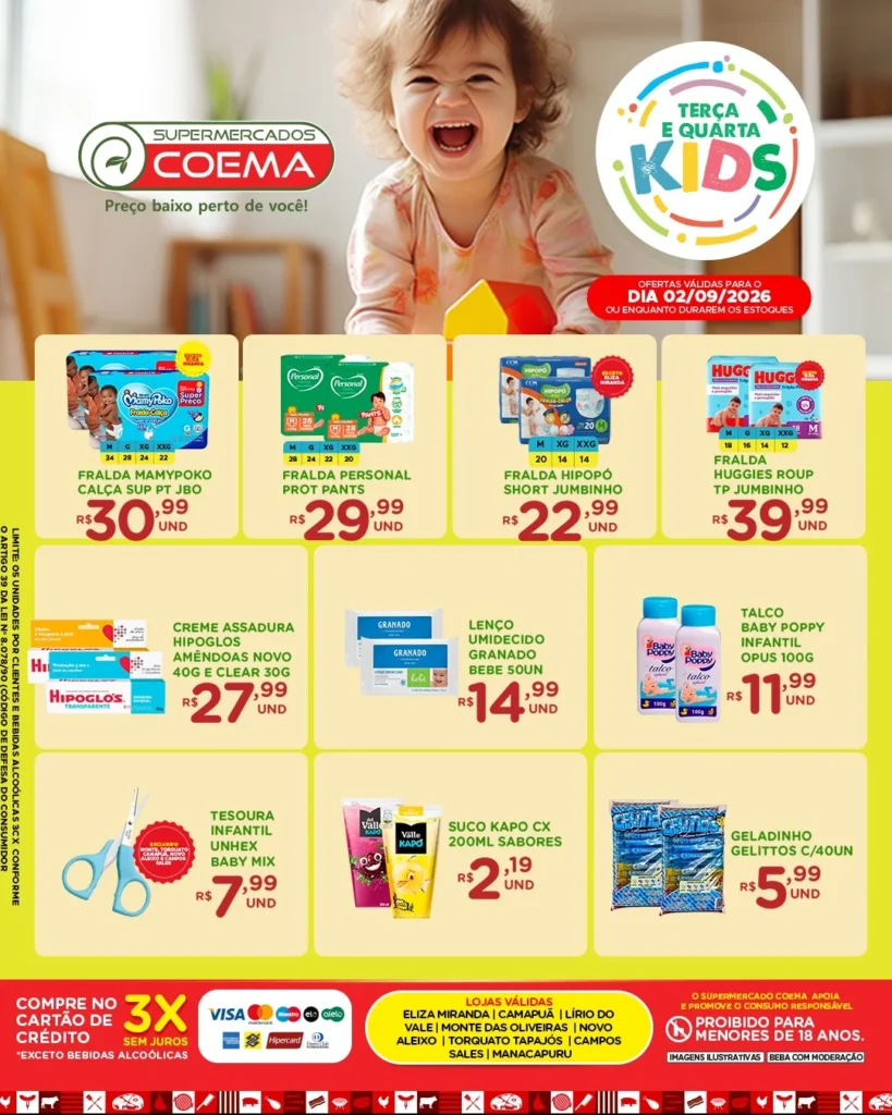 Ofertas Coema | Manaus e Manacapuru – 78/90/2026 Ofertas Coema | Manaus e Manacapuru – 78/90/2026