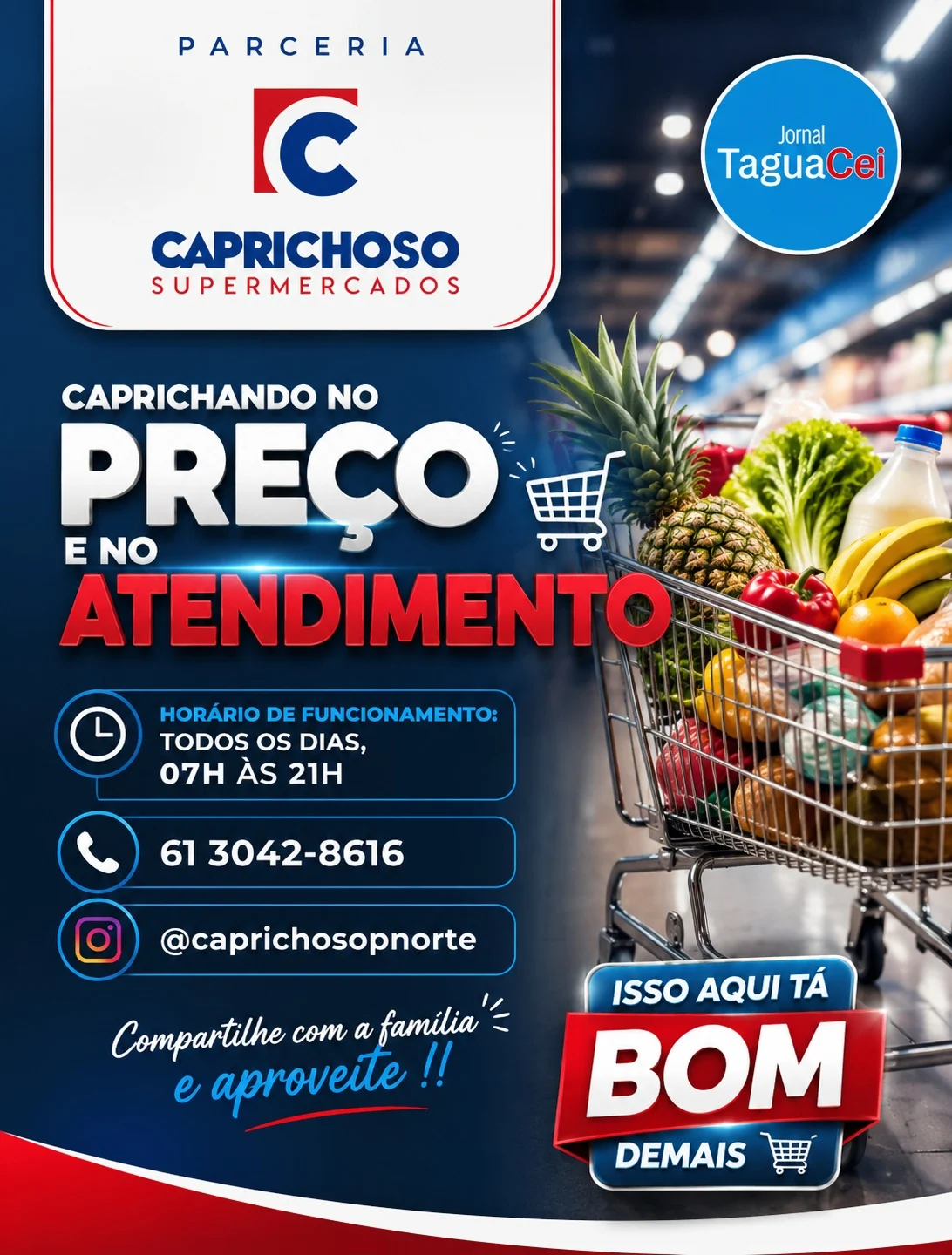 Ofertas Supermercado Caprichoso Ceilândia – 04/09/2026