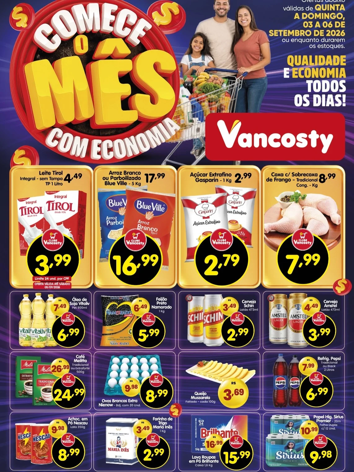 Ofertas Vancosty – 06/09/2026