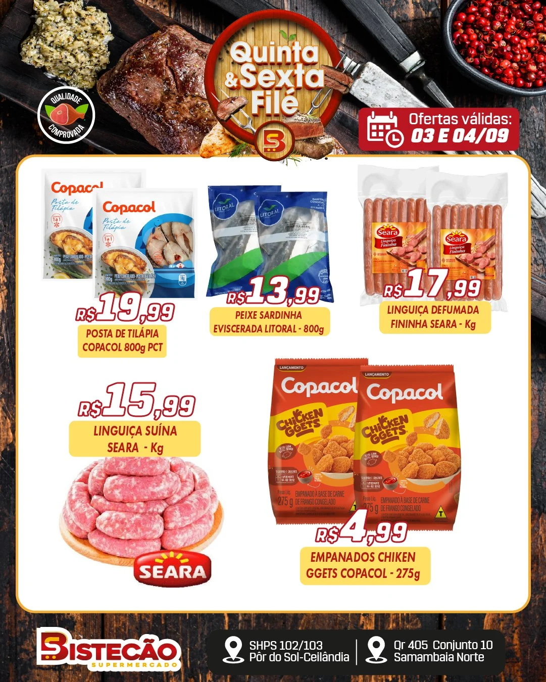 Ofertas Bistecão Supermercado