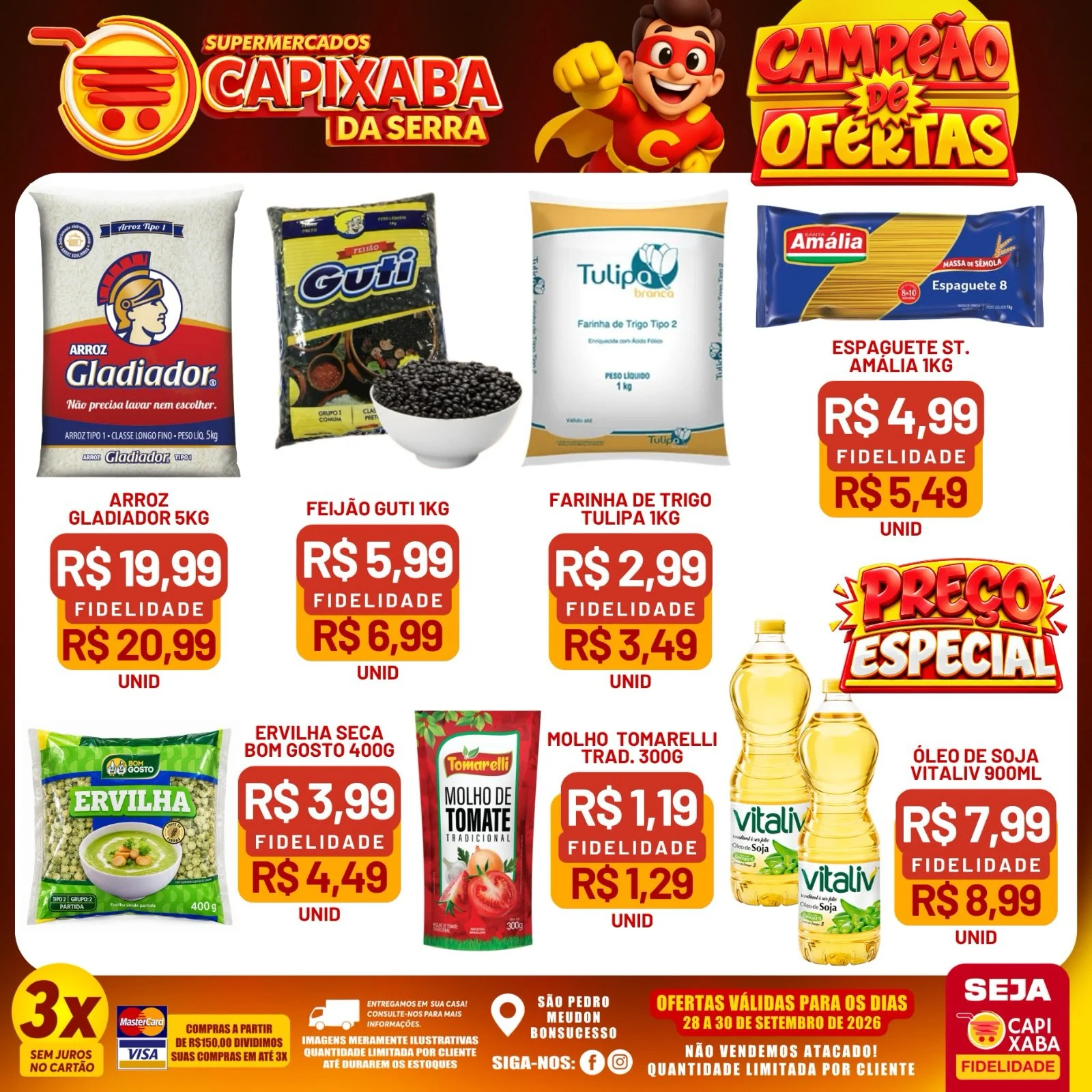 Ofertas Supermercados Capixaba da Serra