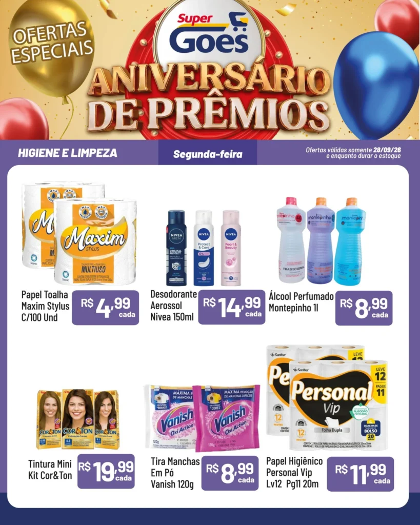 Ofertas Supermercados Goes – 28/09/2026 Ofertas Supermercados Goes – 28/09/2026
