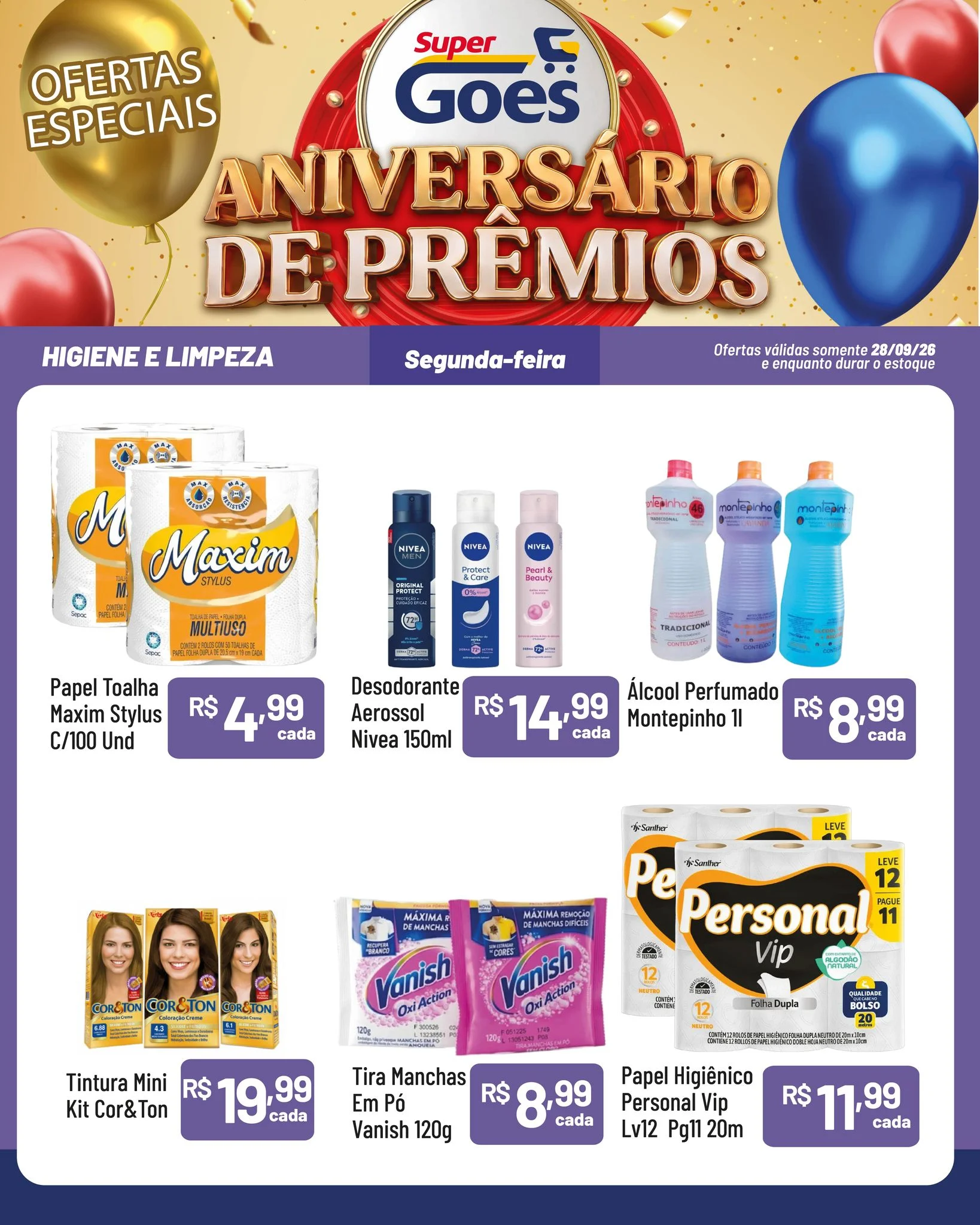 Ofertas Supermercados Goes – 28/09/2026 Ofertas Supermercados Goes – 28/09/2026