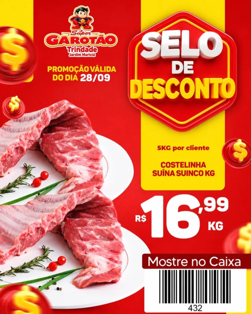 Ofertas Supermercado Garotão – 28/09/2026 Ofertas Supermercado Garotão – 28/09/2026