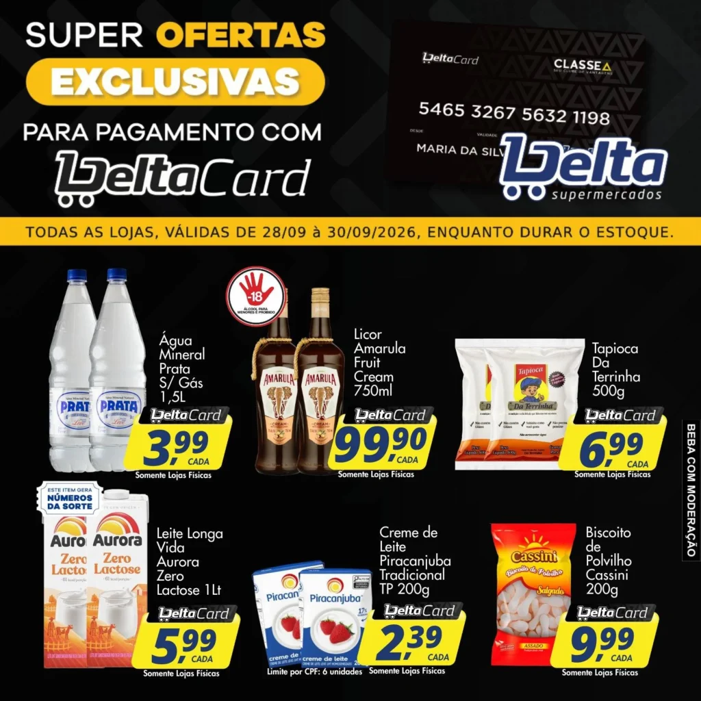 Ofertas Delta Supermercados – 30/09/2026