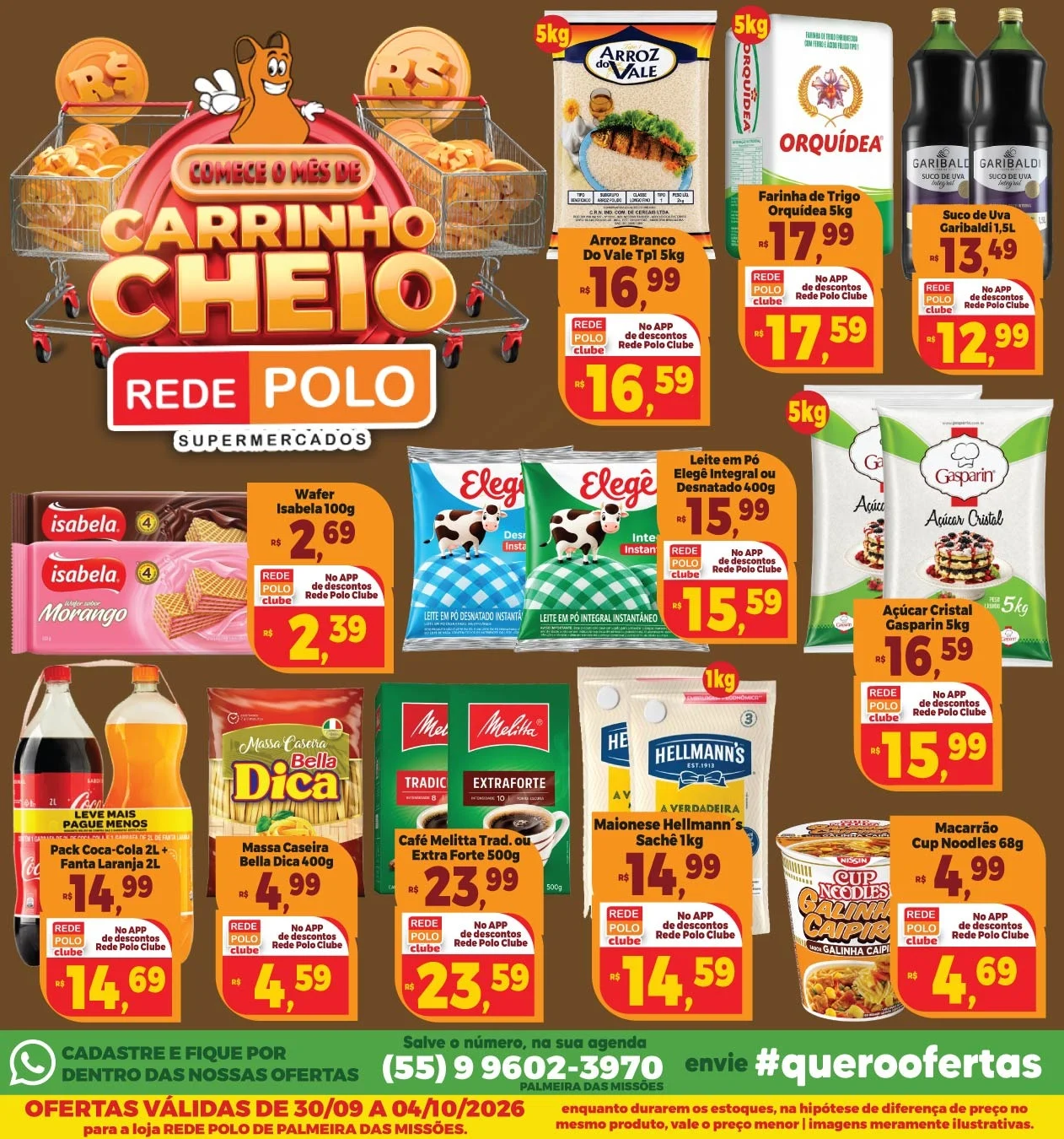 Ofertas Rede Polo Palmeira – 04/10/2026 Ofertas Rede Polo Palmeira – 04/10/2026