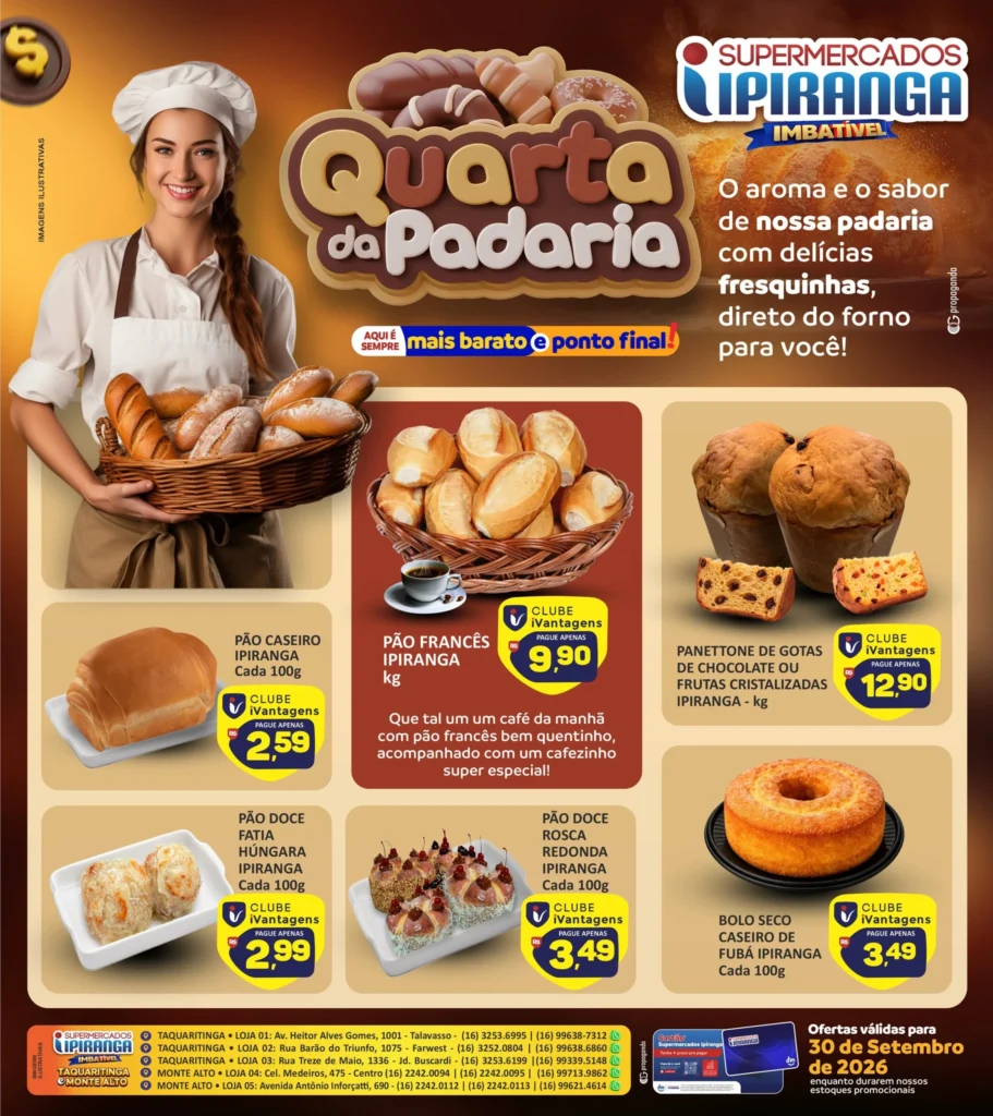 Ofertas Supermercados Ipiranga – 30/09/2026