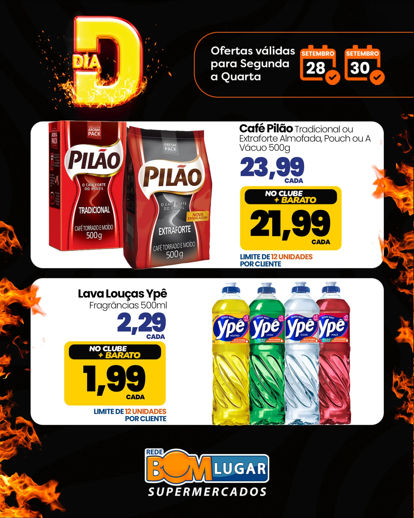 Ofertas Rede Bom Lugar Supermercados