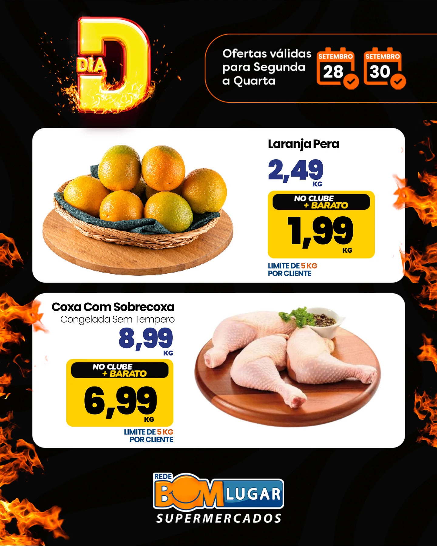 Ofertas Rede Bom Lugar Supermercados